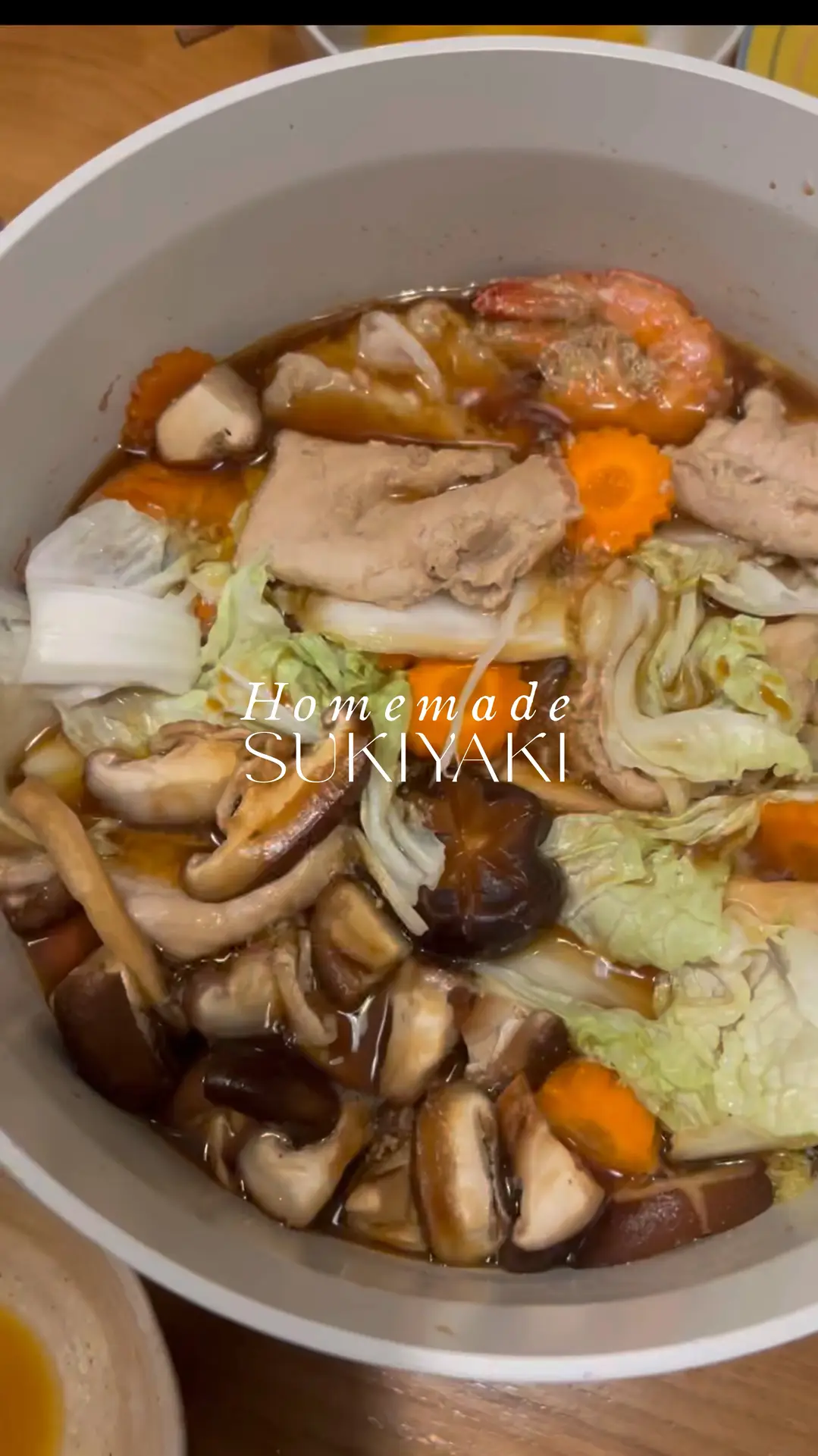 Easy Sukiyaki Recipe - Mochi Mommy