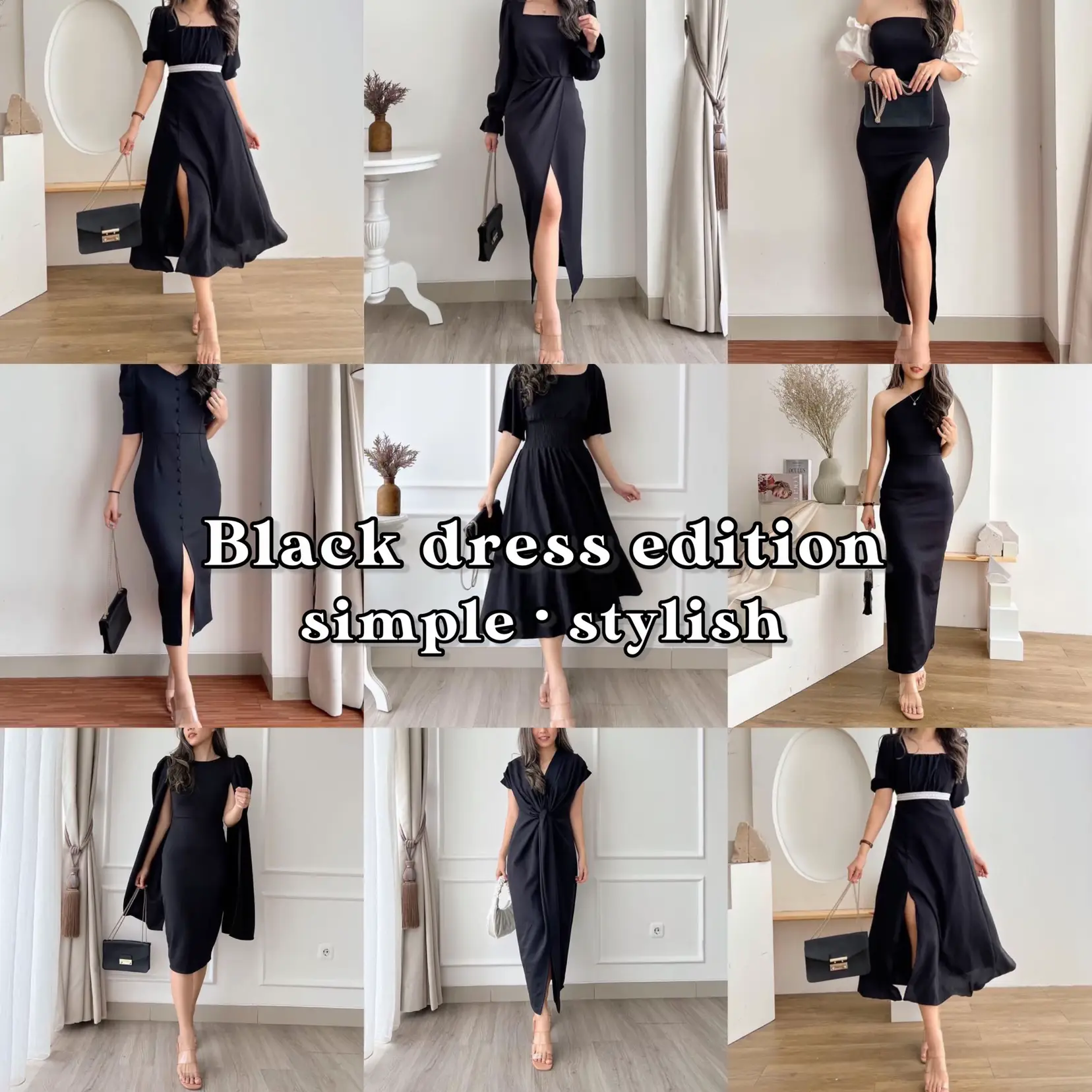 18 ide Black Simple Dress teratas di 2024