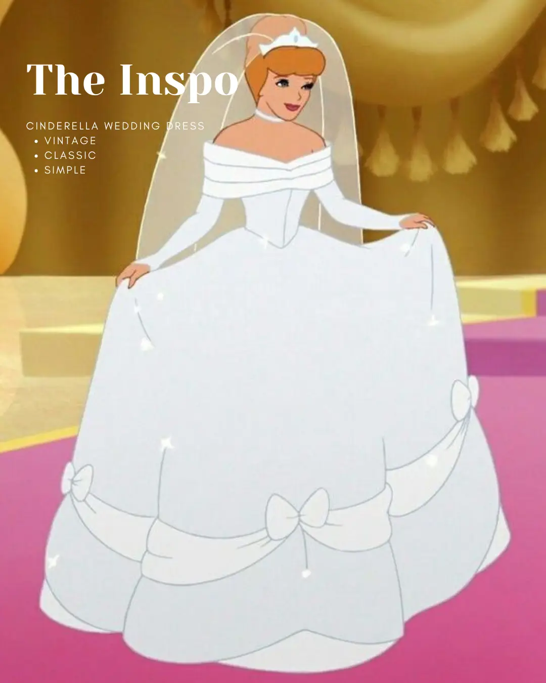 cinderella wedding dress cartoon