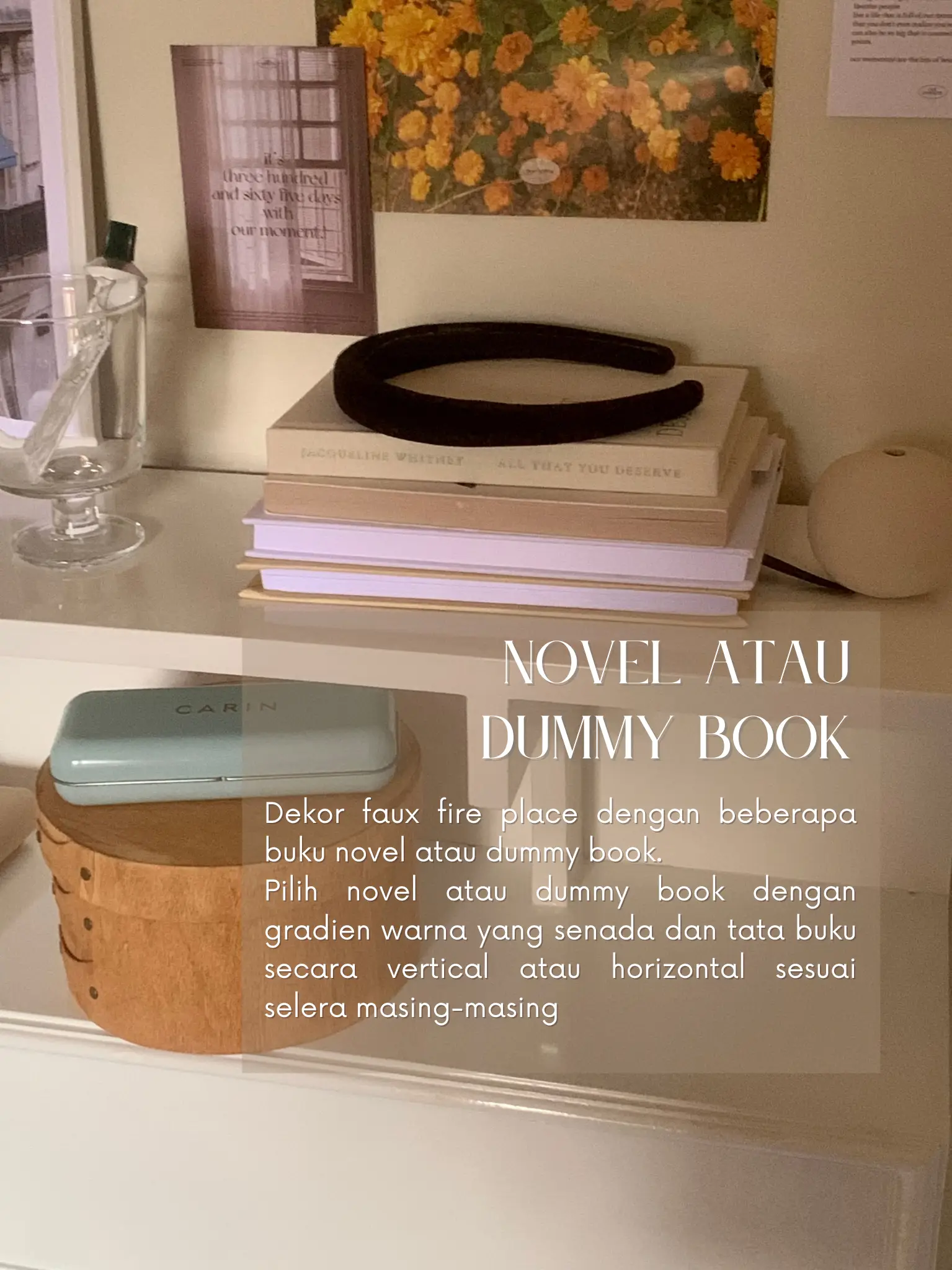 Books stacked  Ide dekorasi kamar tidur, Rumah indah, Ide dekorasi kamar