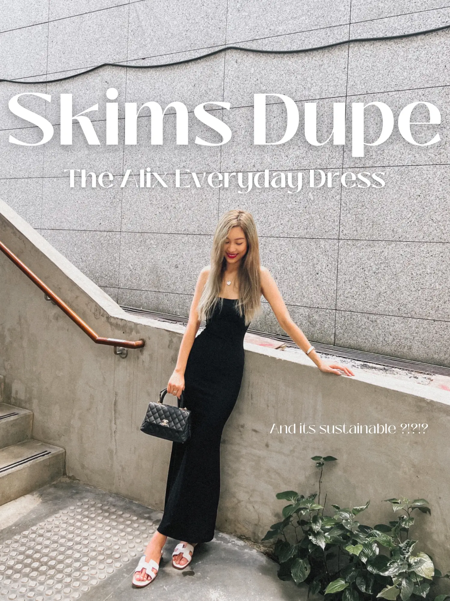 Best of Skims dress dupe 🖤 (Petite friendly)