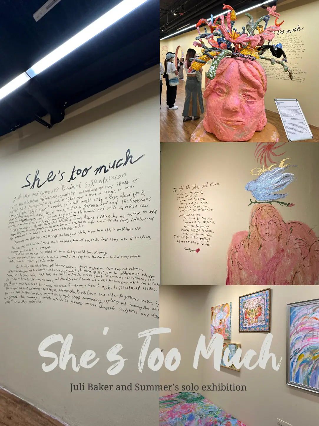 She's Too🌷」という女性限定の美術展🤍 | pearimaaが投稿したフォトブック | Lemon8