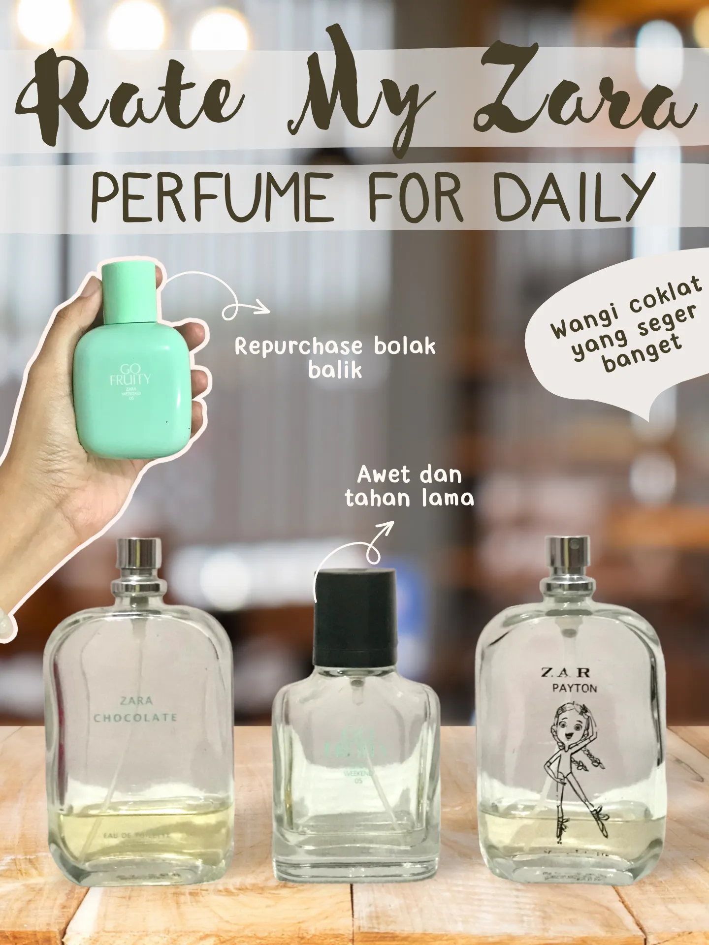 Zara Perfume as Dupes, Galeri disiarkan oleh luna