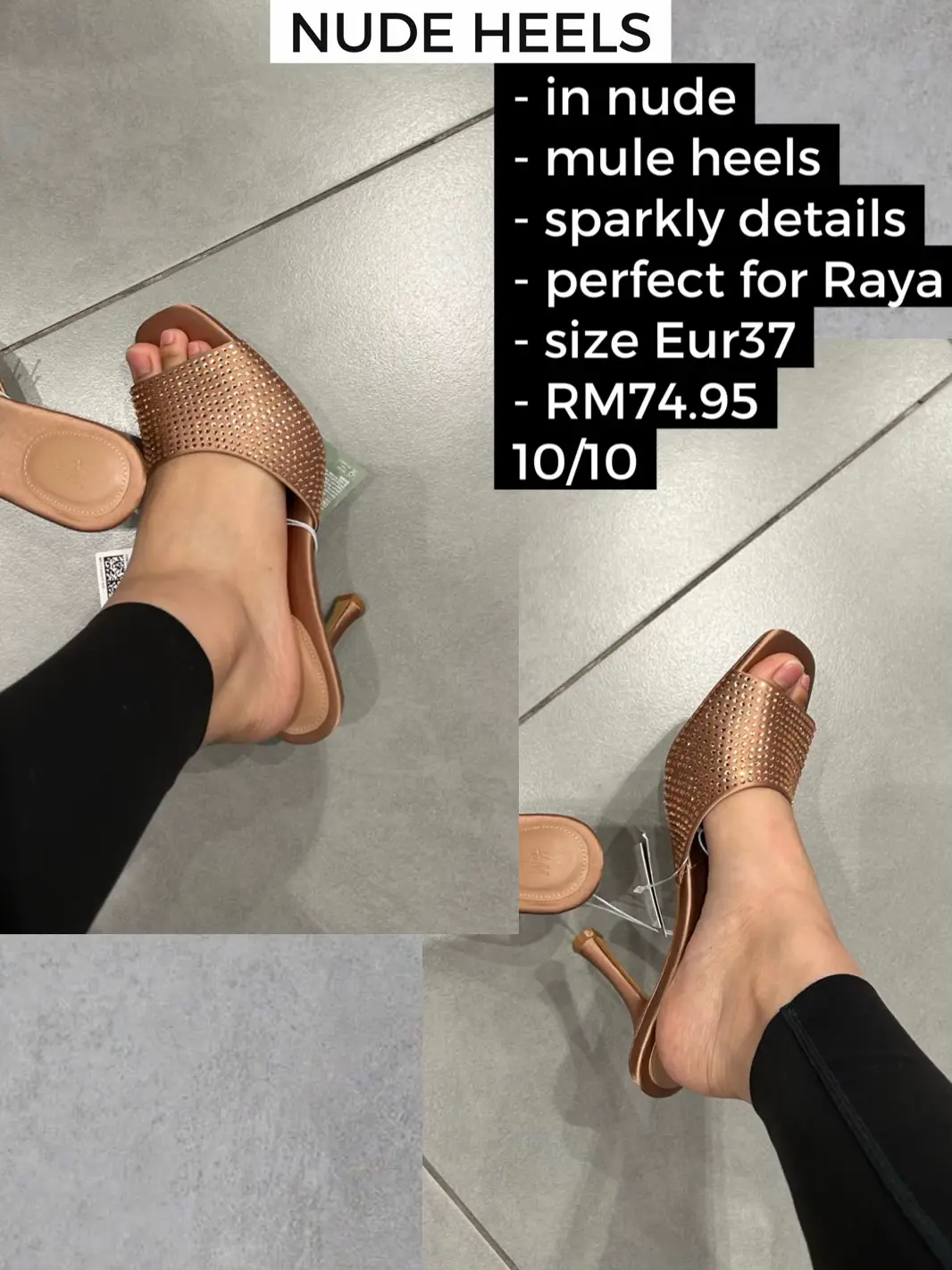 AFFORDABLE & STYLISH RAYA SHOES TRY ONS FROM H&M! | Galeri disiarkan oleh  Faznadia | Lemon8