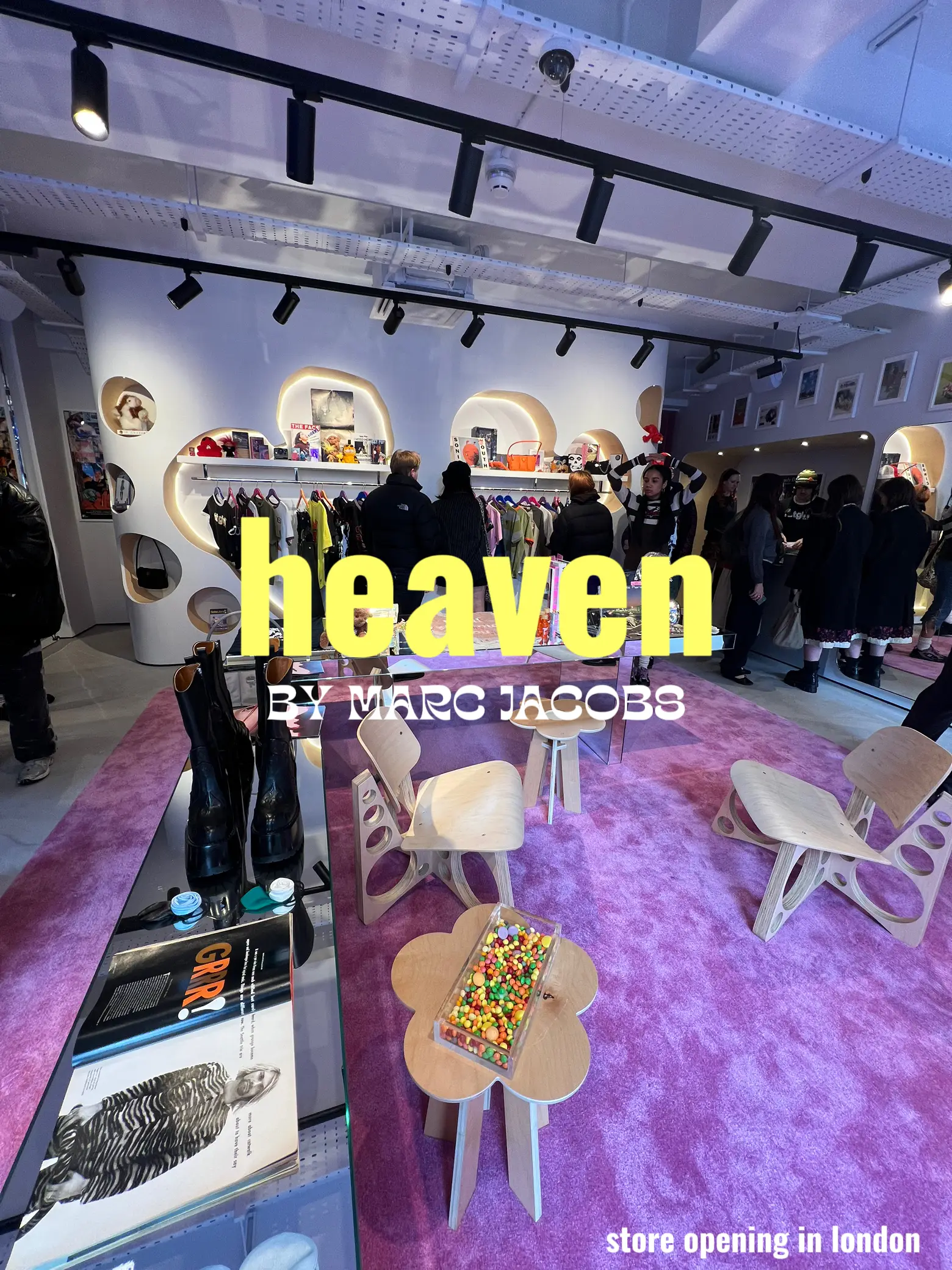 Heaven by Marc Jacobs is coming to London