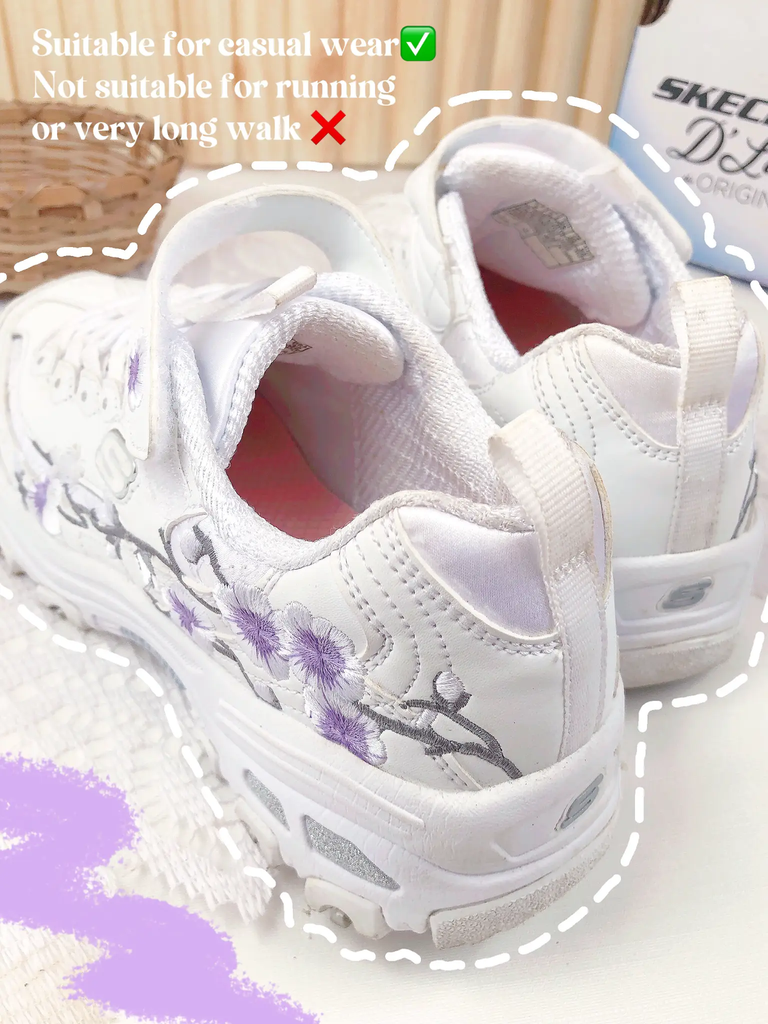 skechers d lites soft blossom