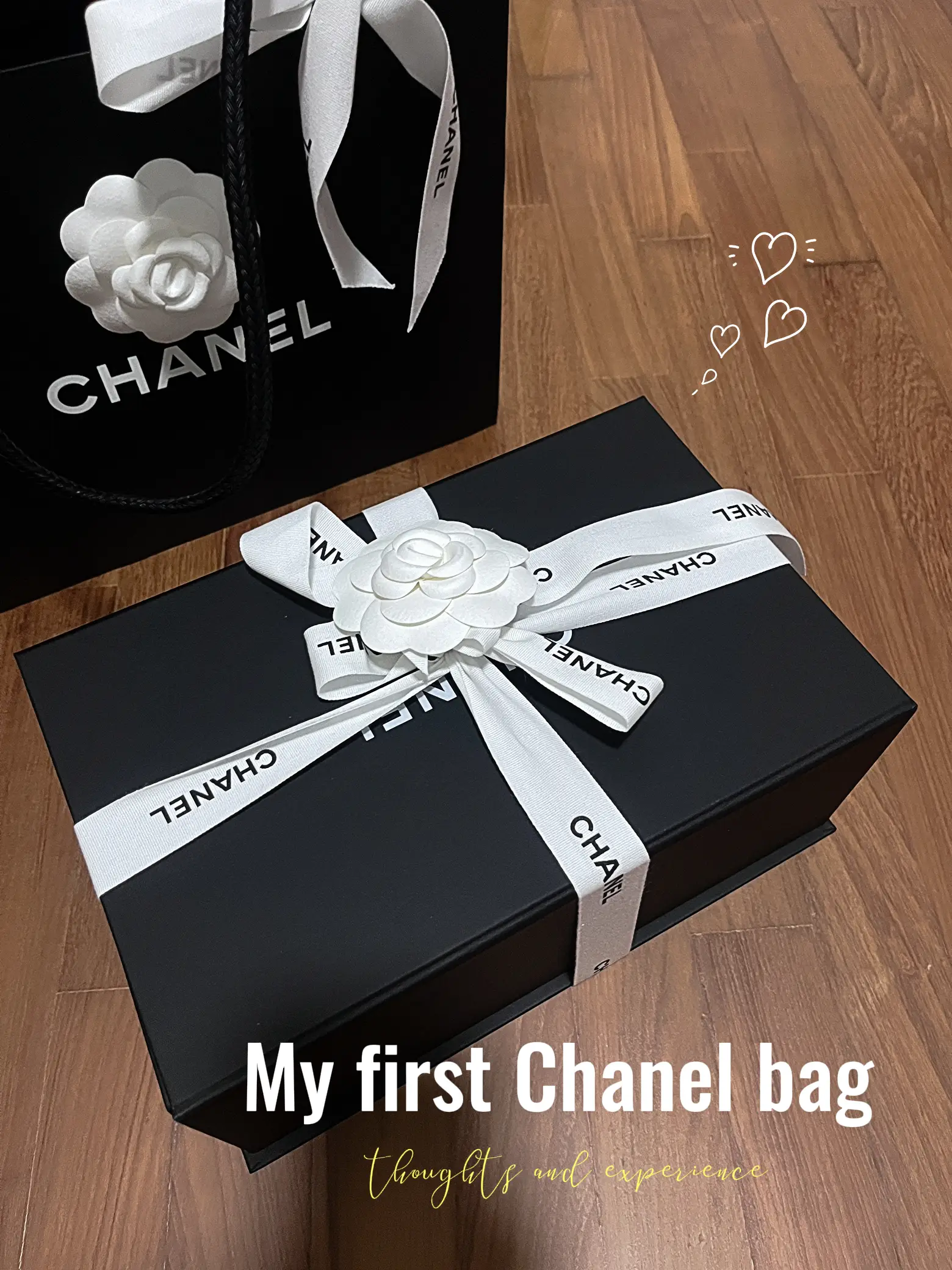 chanel birthday gift bag