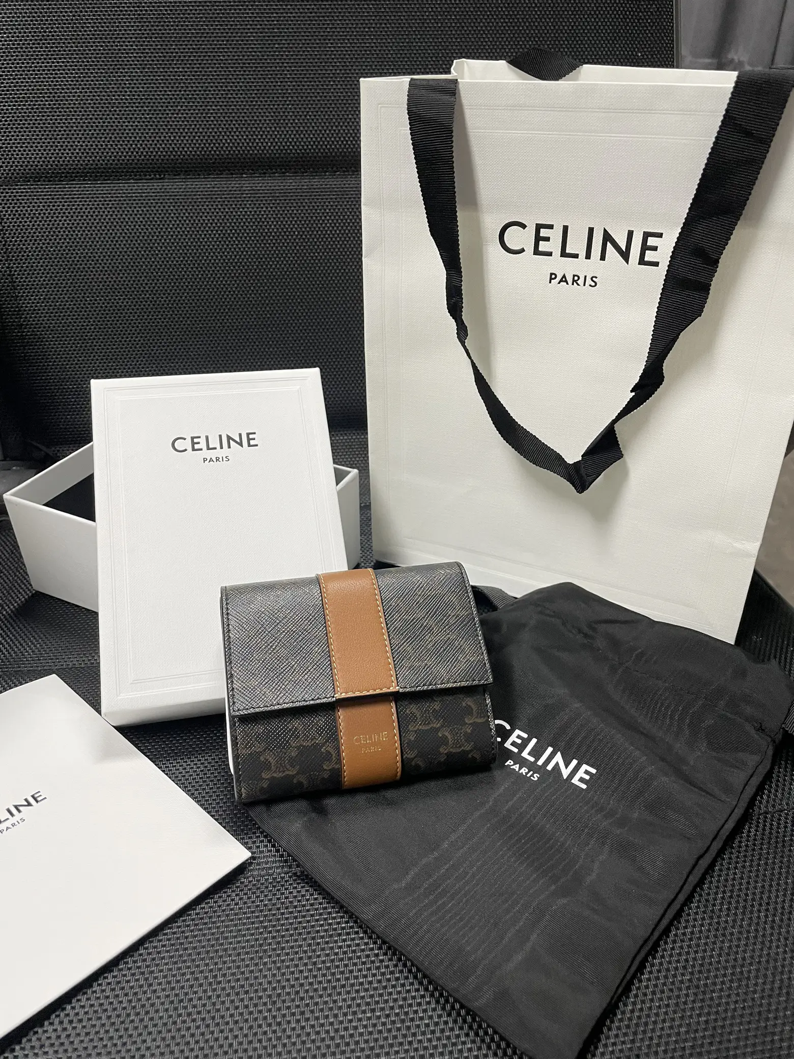 Celine clearance trifold wallet