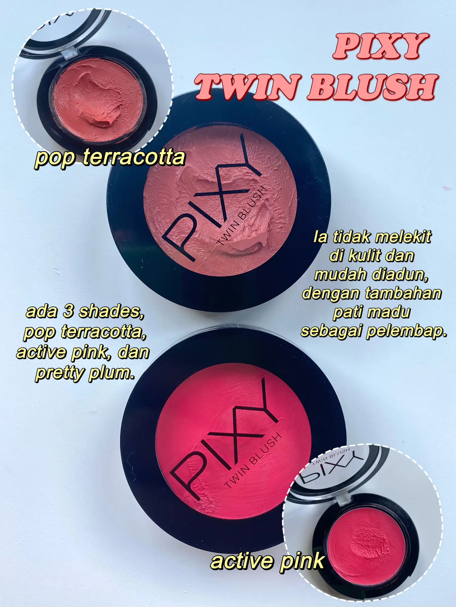 Pixy deals twin blush