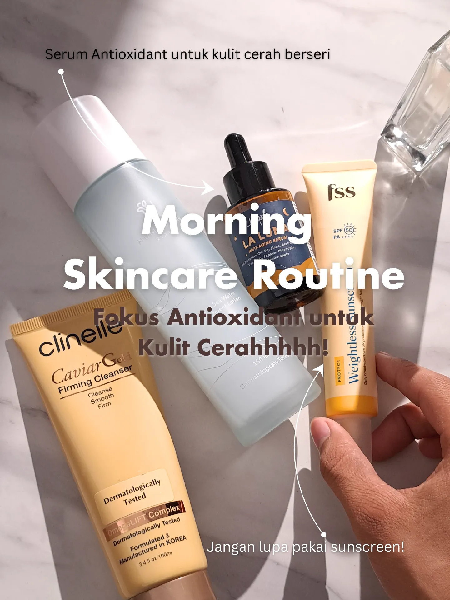 Morning Skincare Routine Untuk Kulit Cerah ️ ️ ️ Galeri Diposting Oleh Bimbim Eka Lemon8