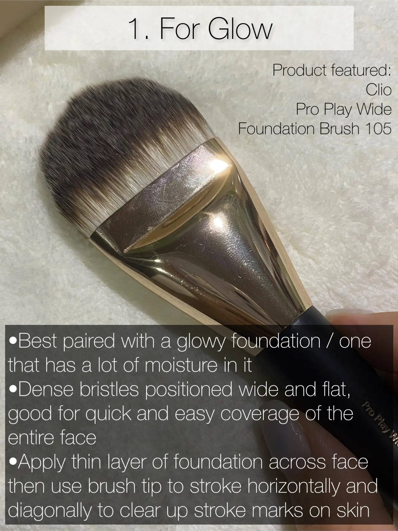 PRO Fan Highlighter Brush