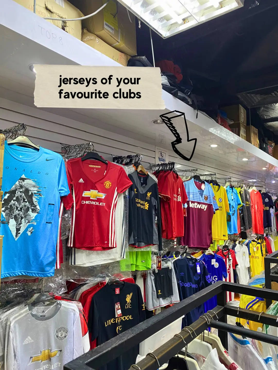 authentic football jerseys for ONLY $20?!? ⚽️🤑, Gallery posted by Jarren  Teo