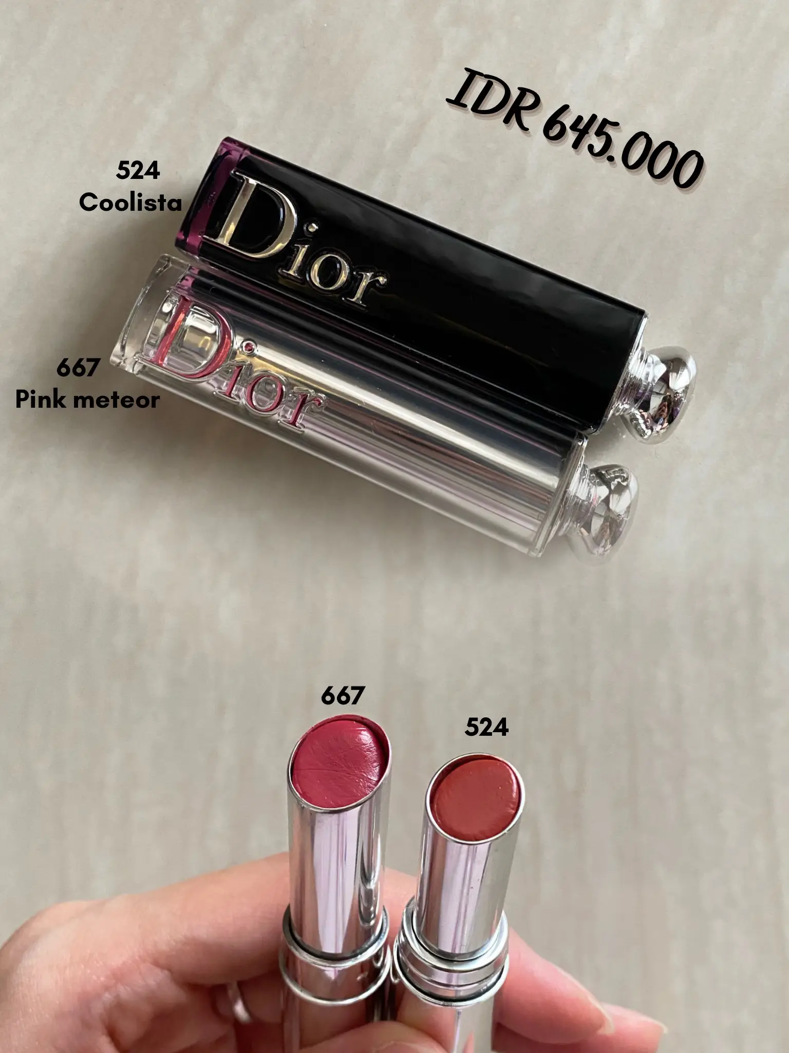 Dior 524 coolista best sale