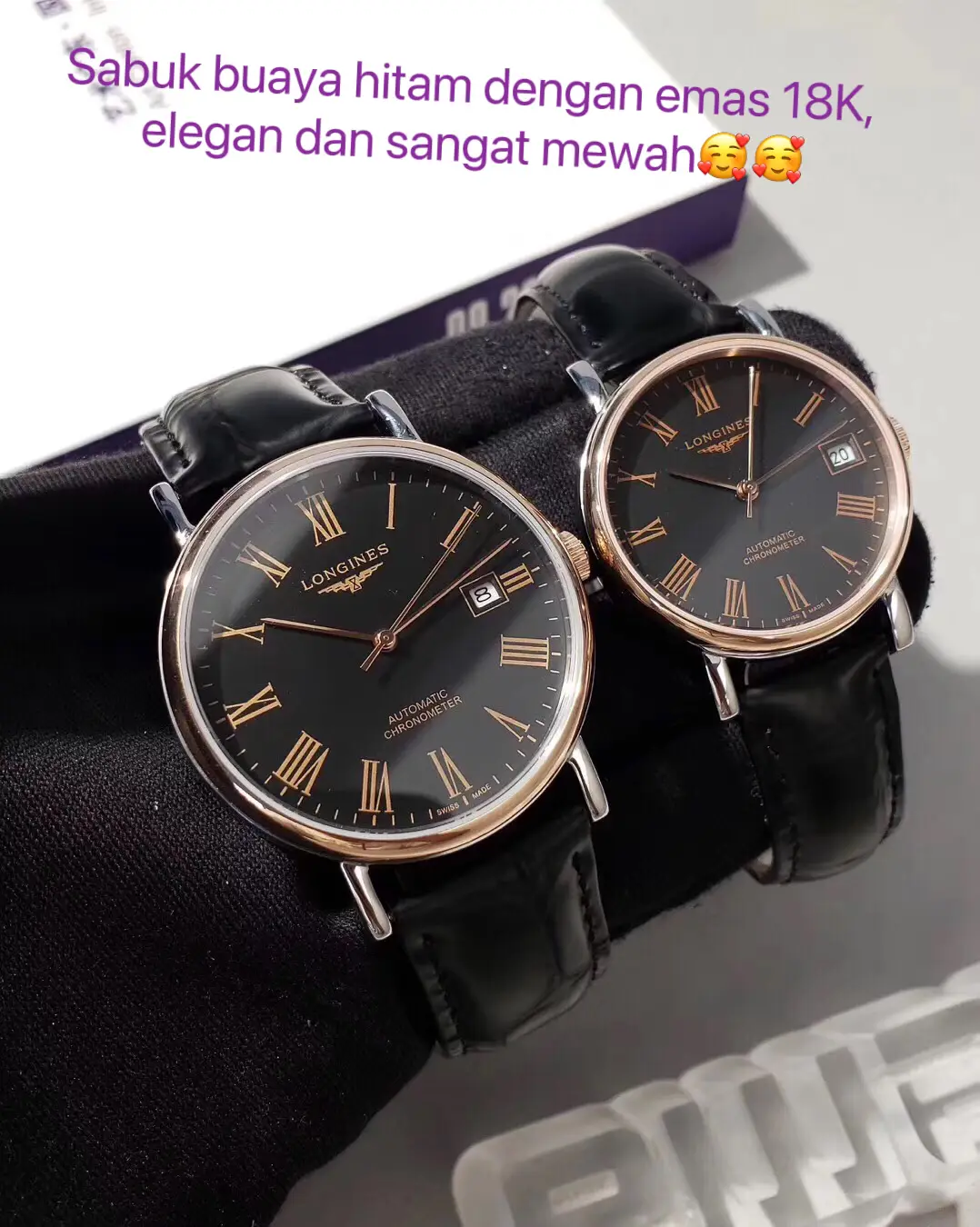 Jam tangan couple seri Longines Boya Galeri diposting oleh