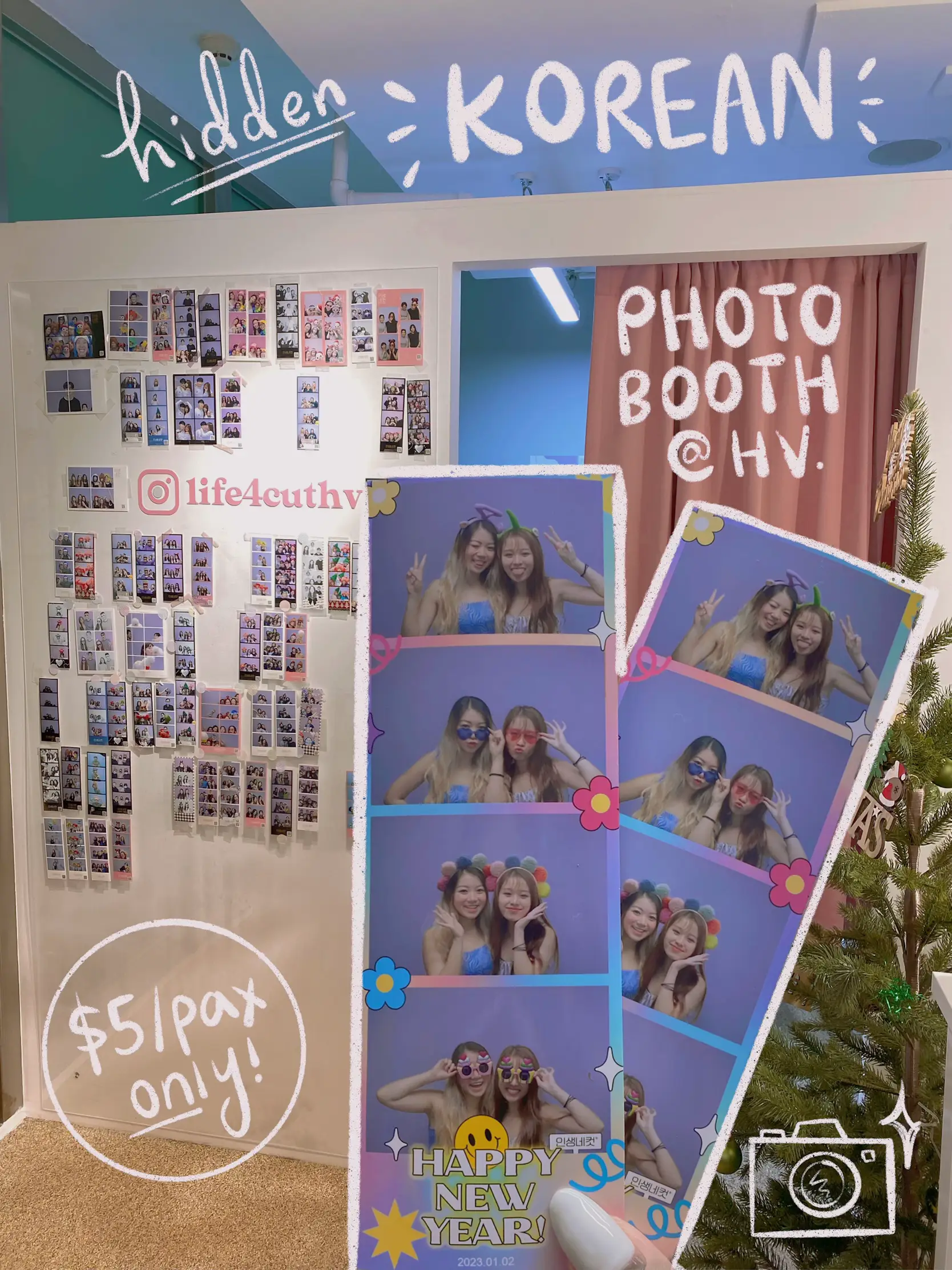 Did you know there's a Korean-style photobooth machine at