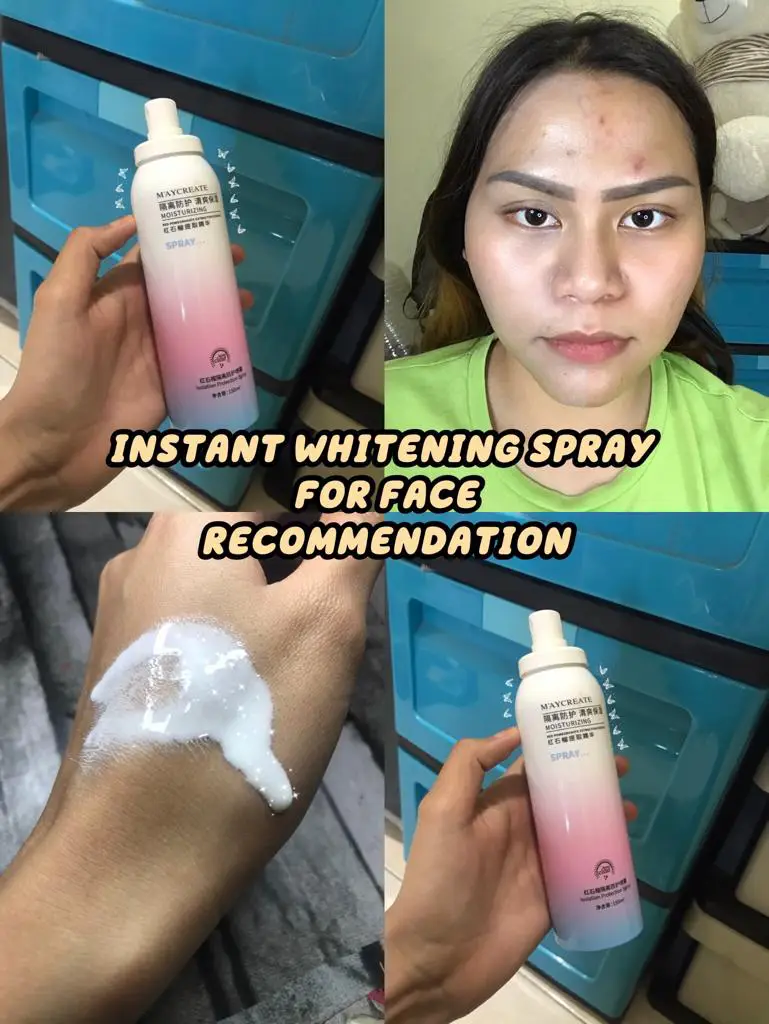 Instant Whitening Spray for Face Recommendation Gallery posted