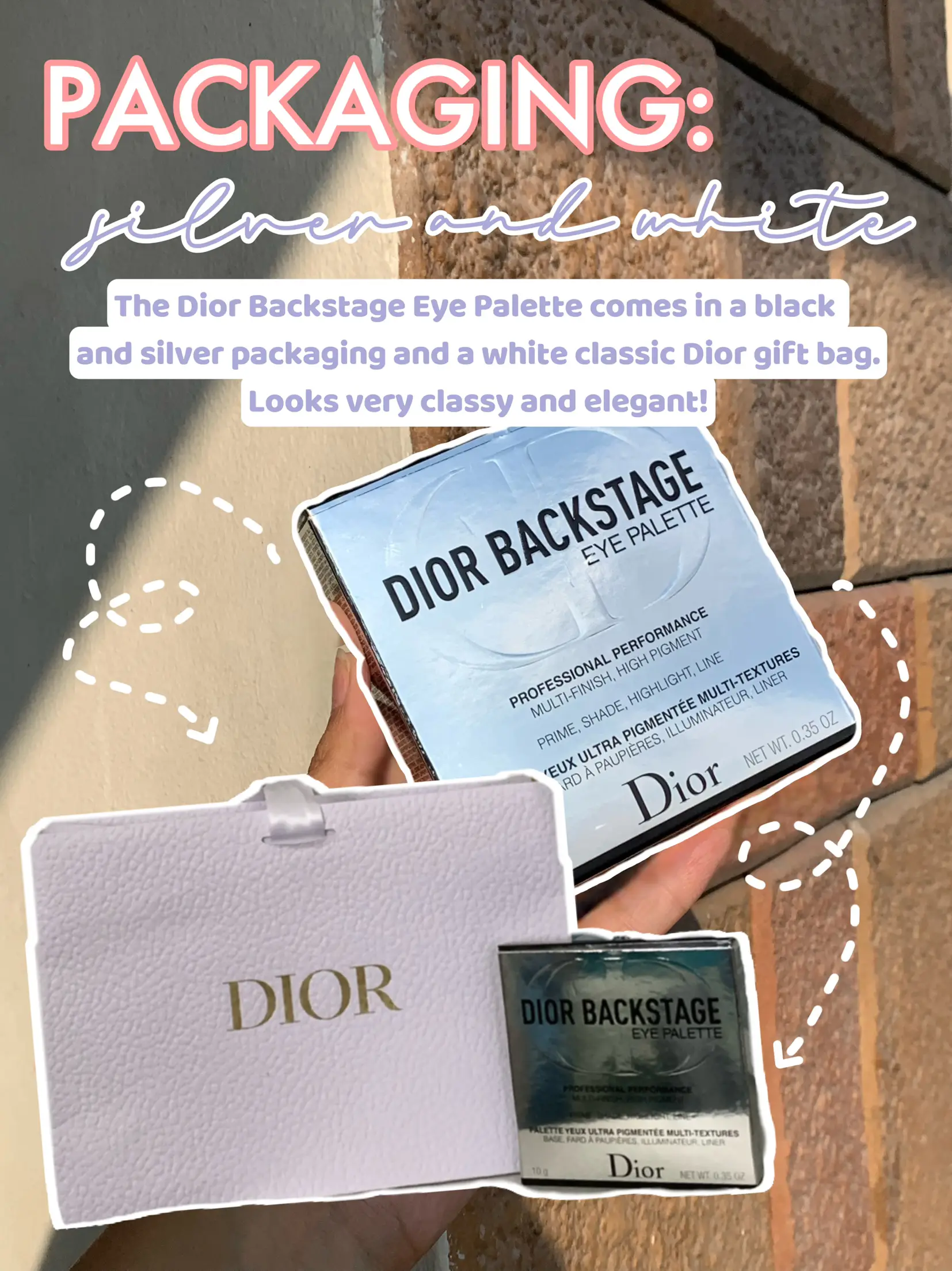 Dior discount backstage bag