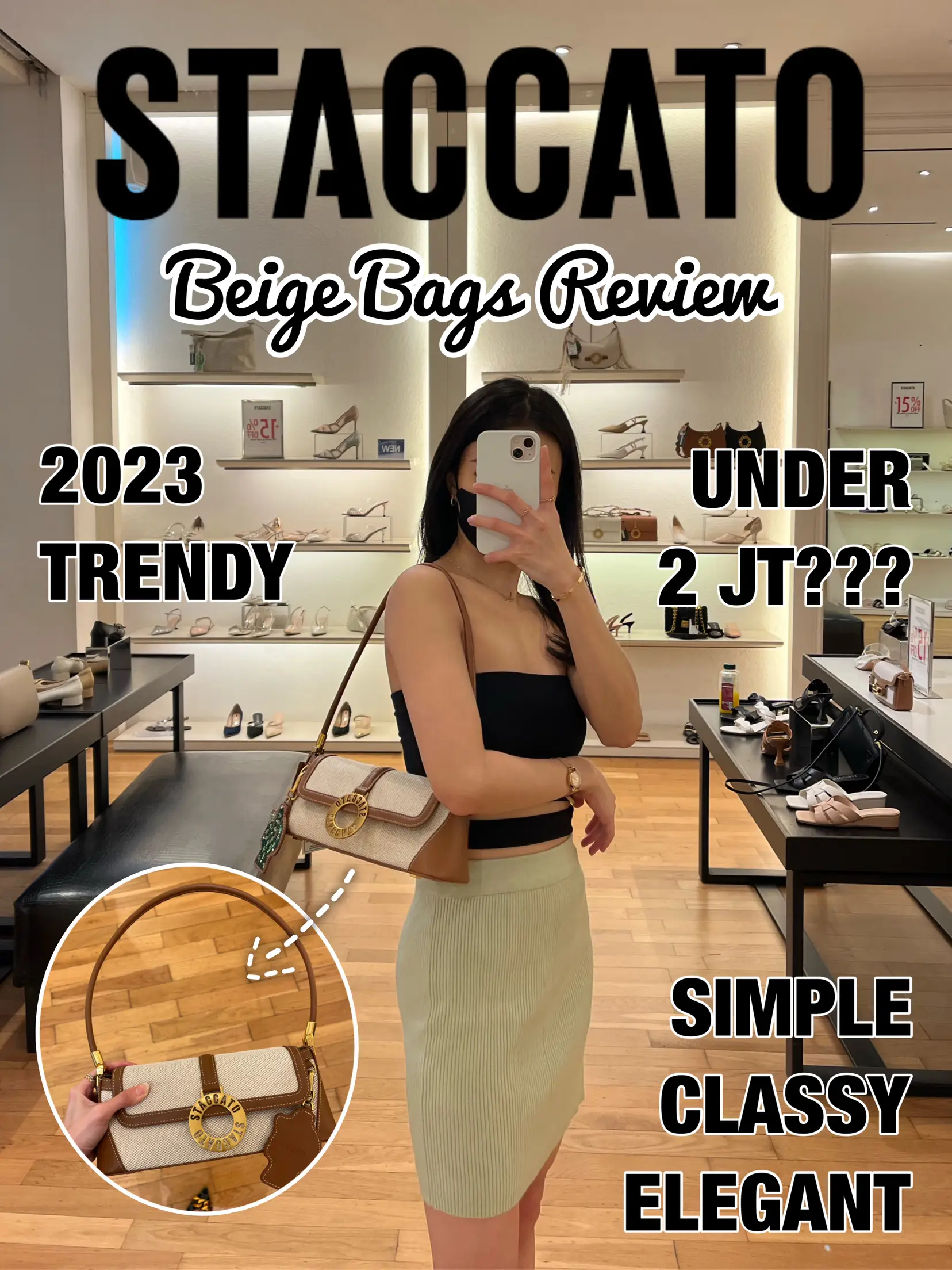 STACCATO” Beige Bags Review✨, Gallery posted by Karina Y