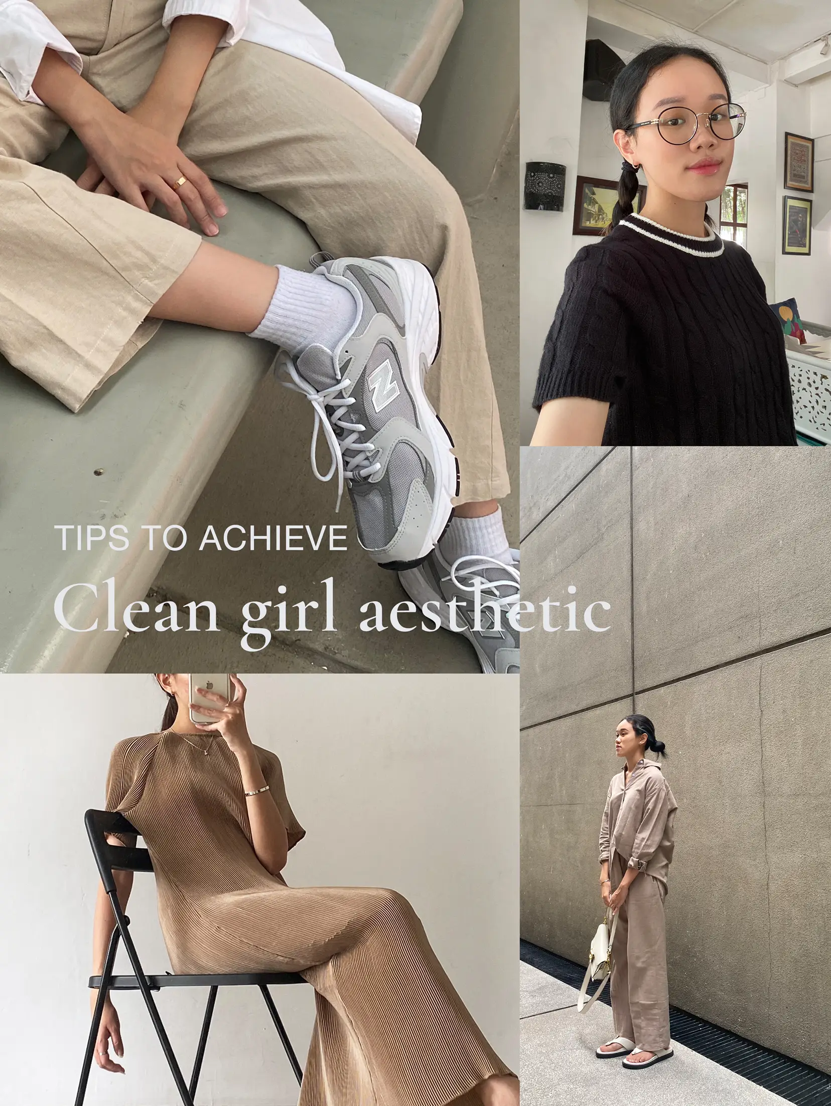 How to get the “clean girl aesthetic” ✨