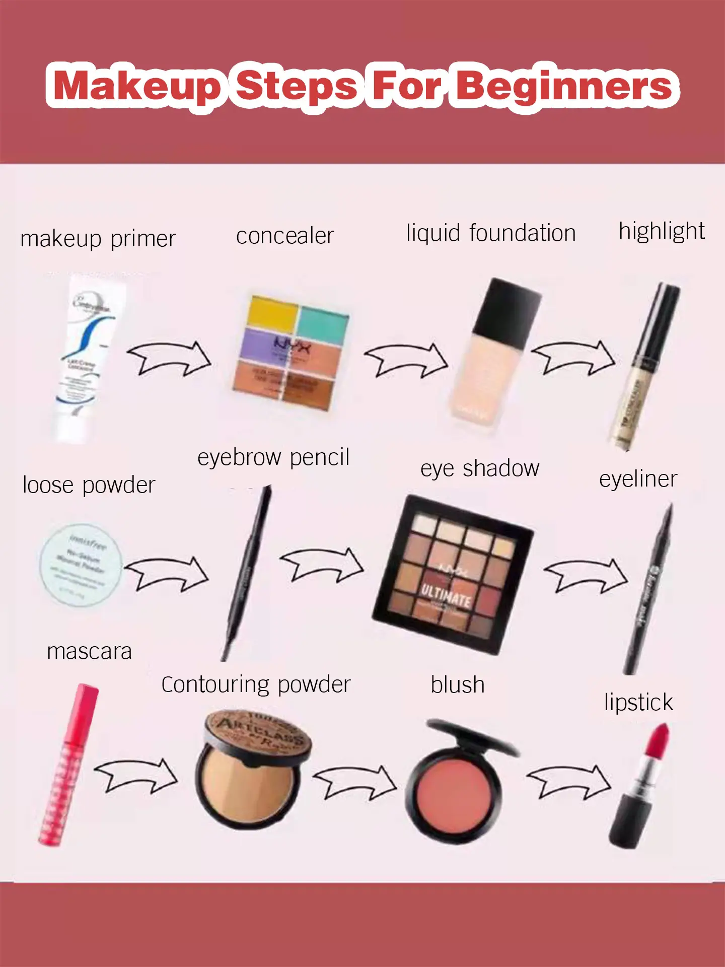 💙 Guide on how to properly put on make up's images(1)