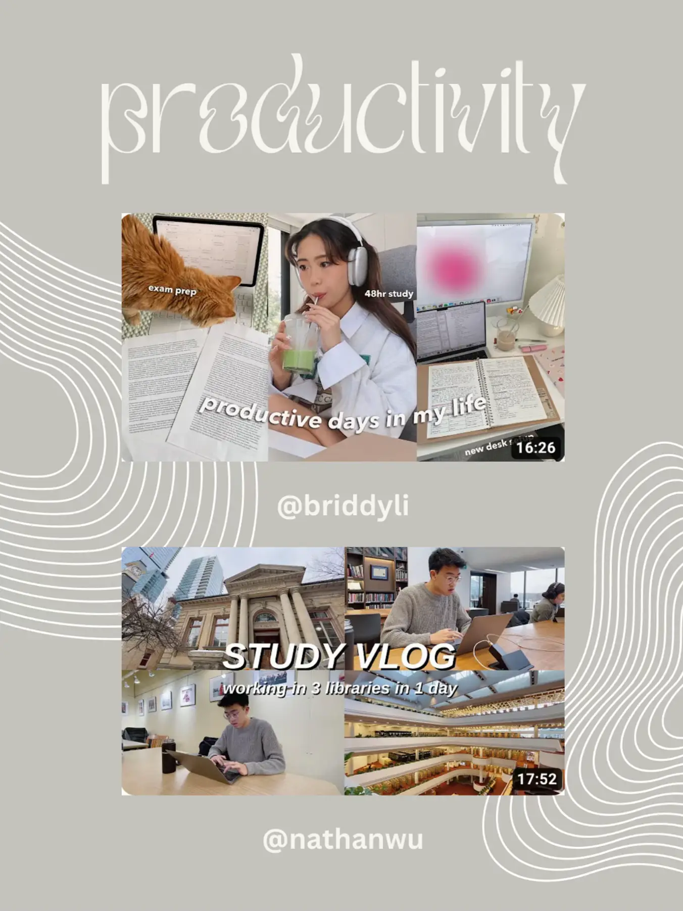 STUDY VLOG 🖇 productive days in my life: preparing for exams