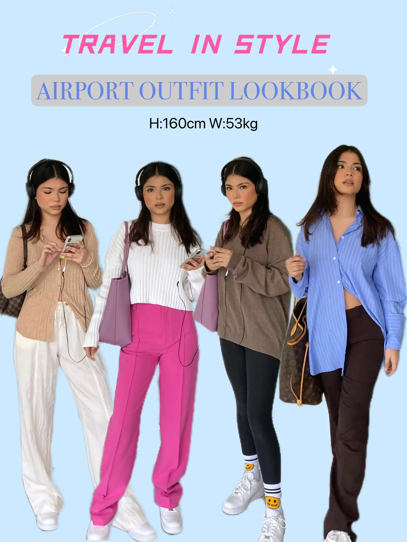 25+ Casual Airport Travel Outfit Ideas for Your Next Trip - Hello
