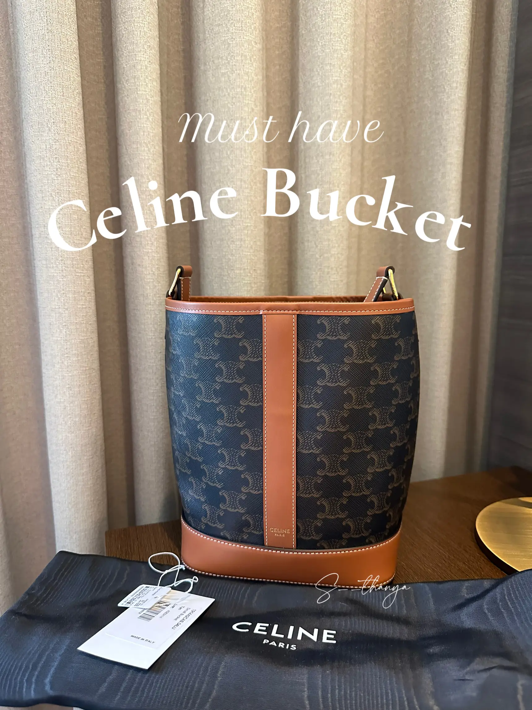 Celine small bucket on sale bag