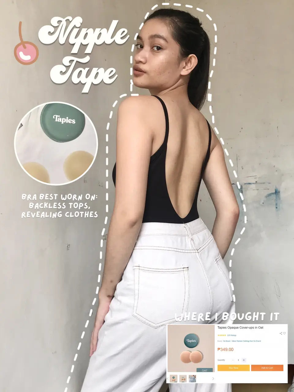 Best Nipple Cover Ups - Shop Tapies – The Glow Club