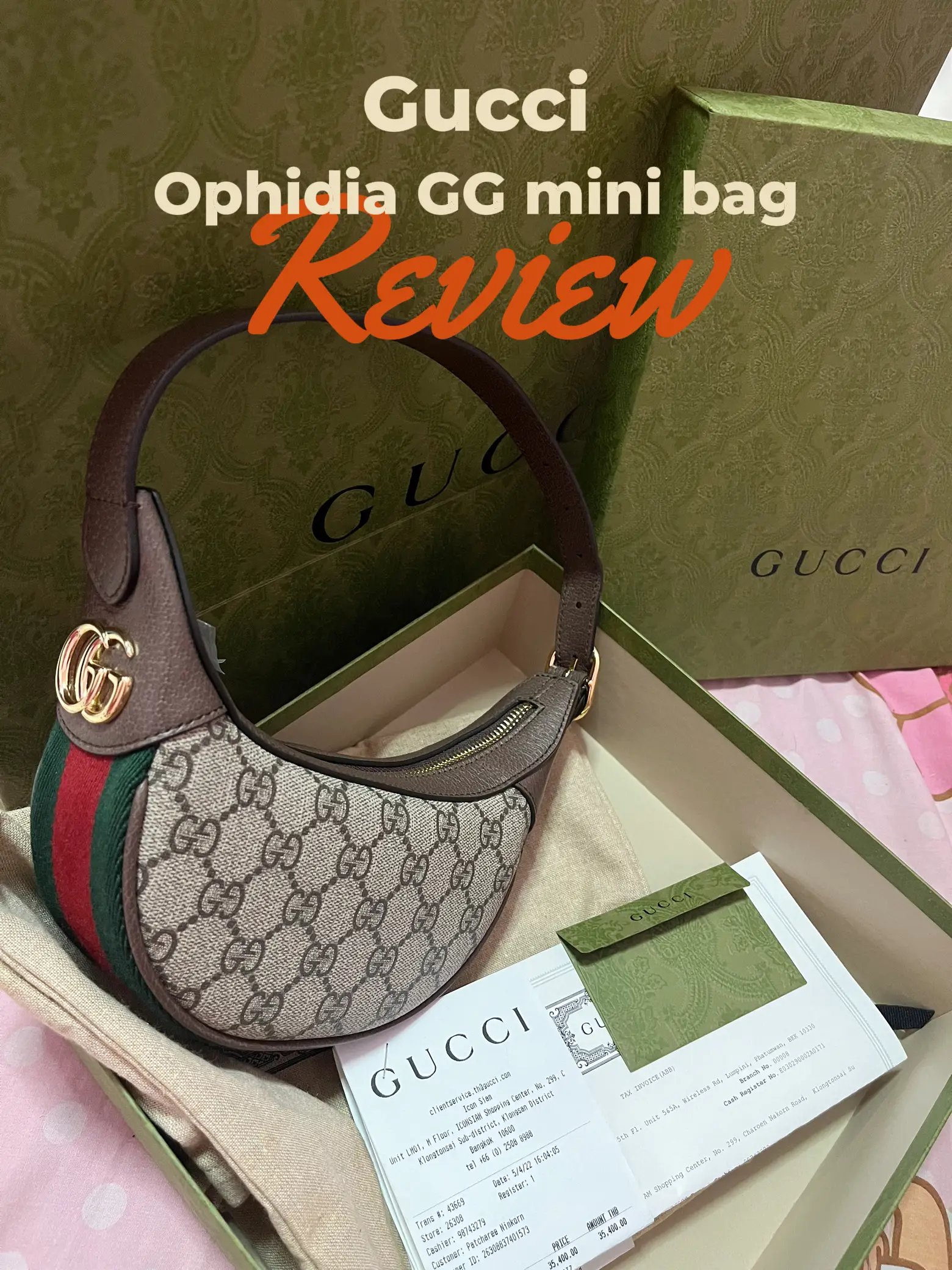 Gucci Unboxing - Ophidia GG Small Shoulder Bag (We Love Her