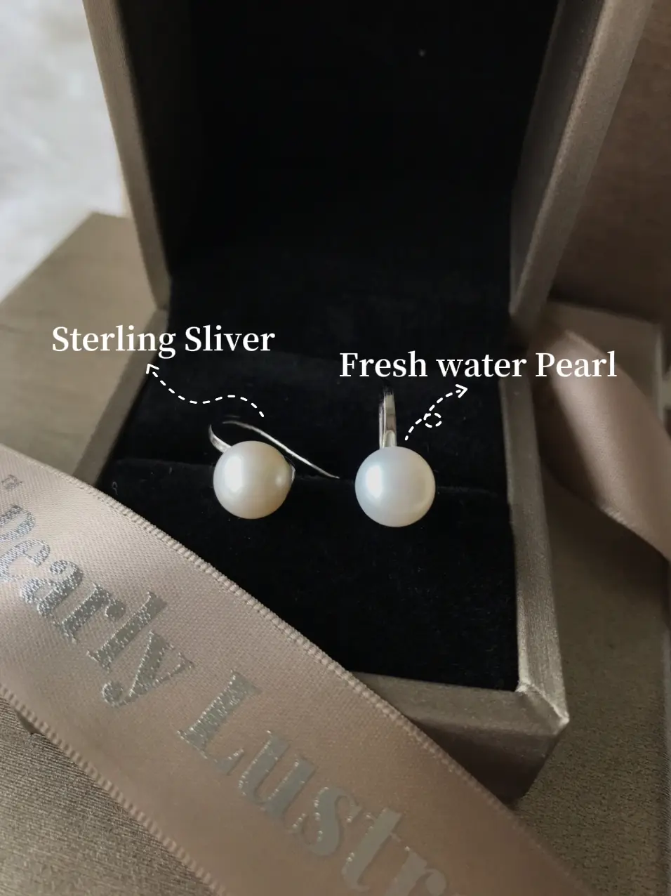 Lee hwa hot sale pearl earrings