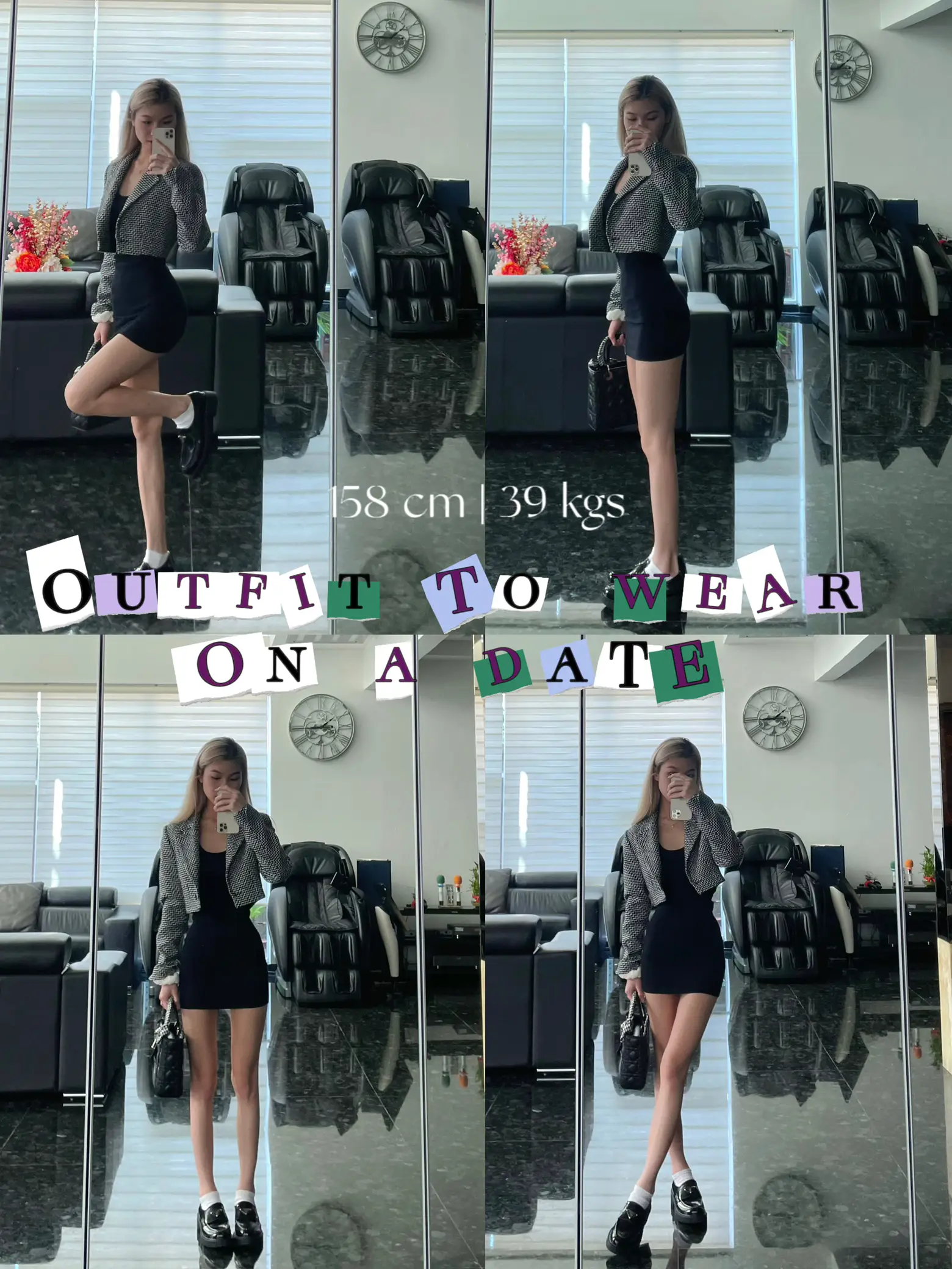OUTFIT TO WEAR ON A DATE | 158cm 39kgs | chayanne.cが投稿した 
