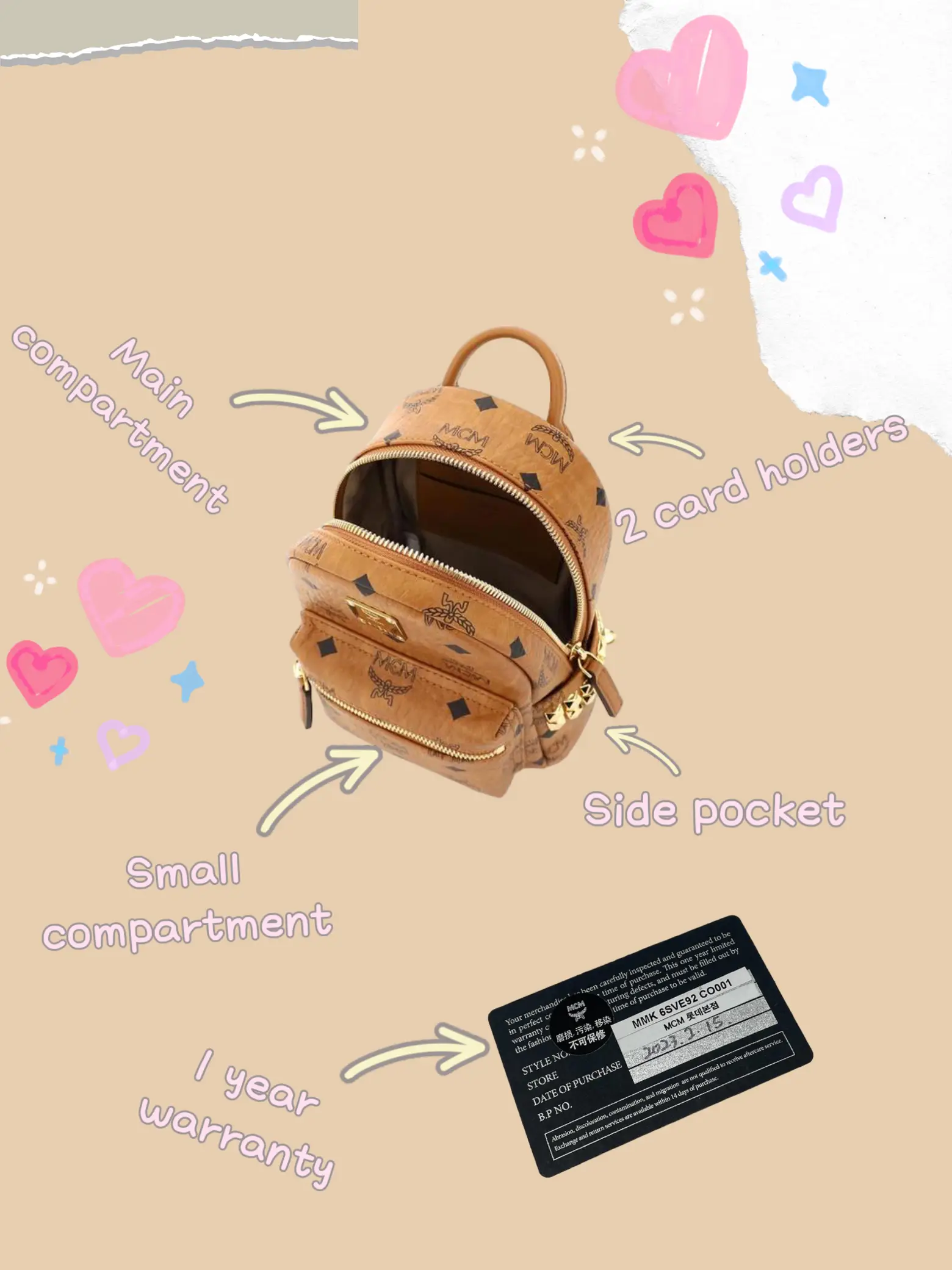 Mcm bag discount cheaper in korea