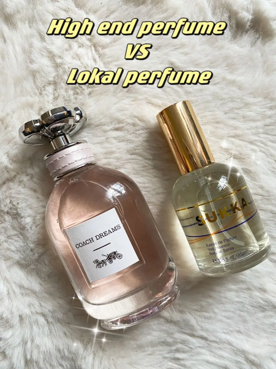 ✨High end perfume Vs lokal perfume✨