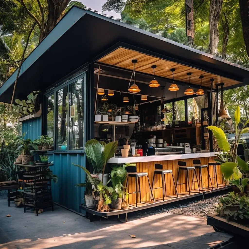 Idea ร้านกาแฟสวยในสวน | แกลเลอรีที่โพสต์โดย Narbaan Coffee | Lemon8
