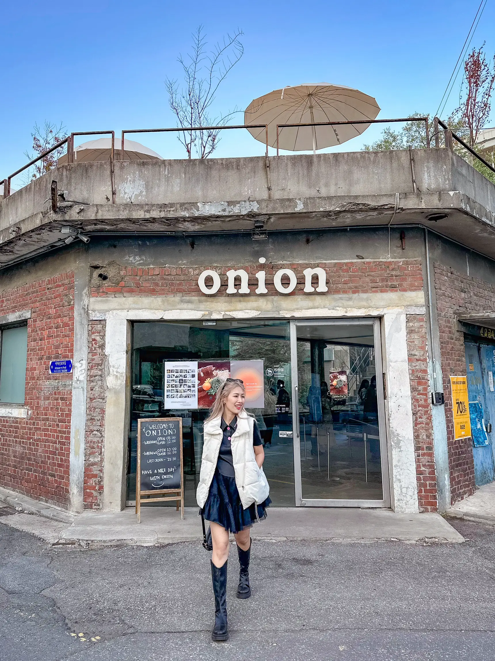 🇰🇷 📌 รีวิวคาเฟ่ตัวตึง Cafe Onion (어니언) แกลเลอรีที่โพสต์โดย Tontaeyy