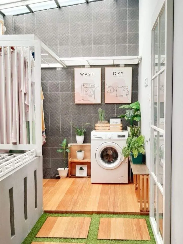 แชร์ไอเดีย🏠Built-in จัดระเบียบห้องซักล้าง 💕 | แกลเลอรีที่โพสต์โดย ...