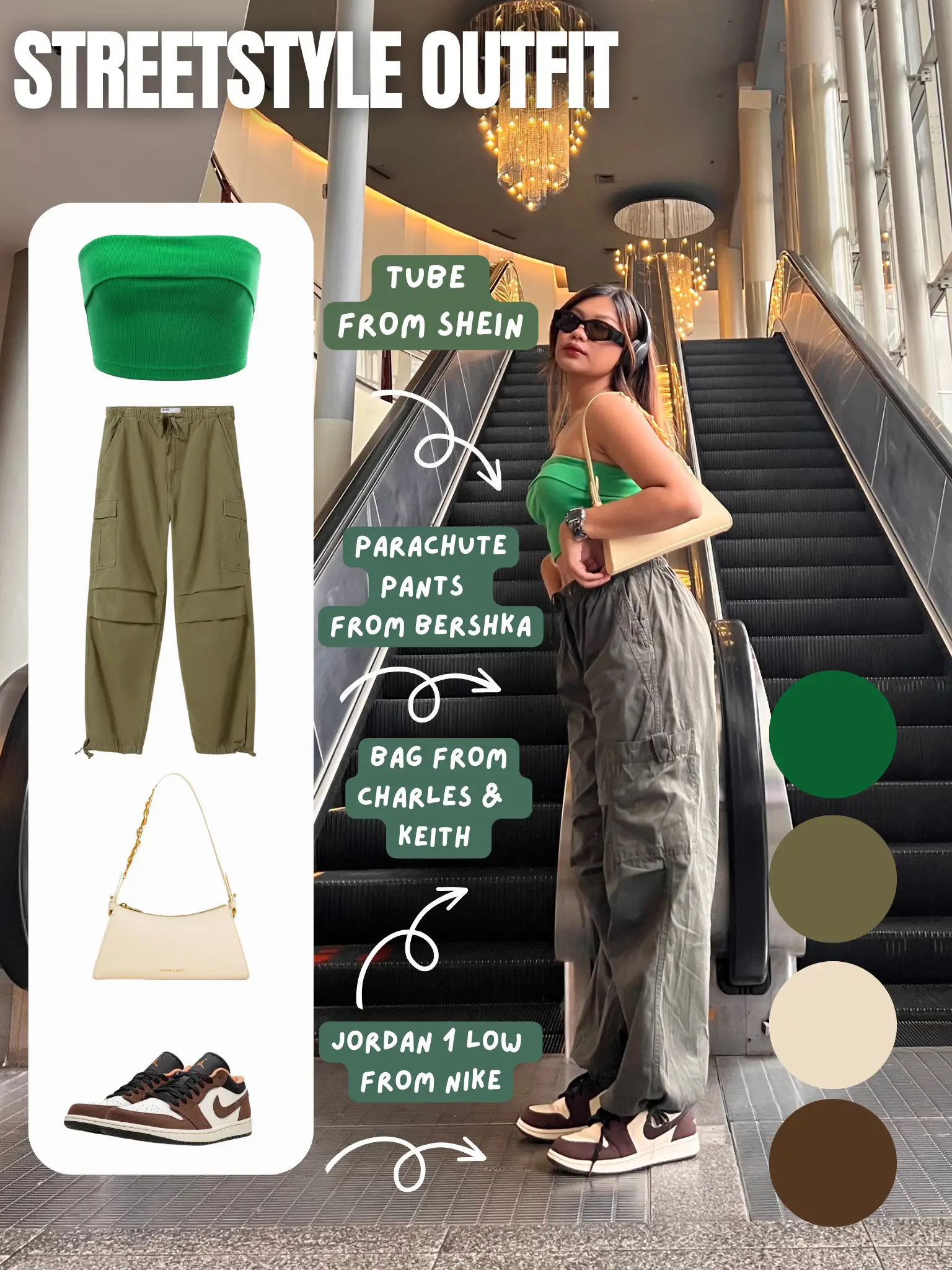 zara green leather pants and air jordan 1  Kleding stijlen, Stijlvolle  kleding, Modekleding