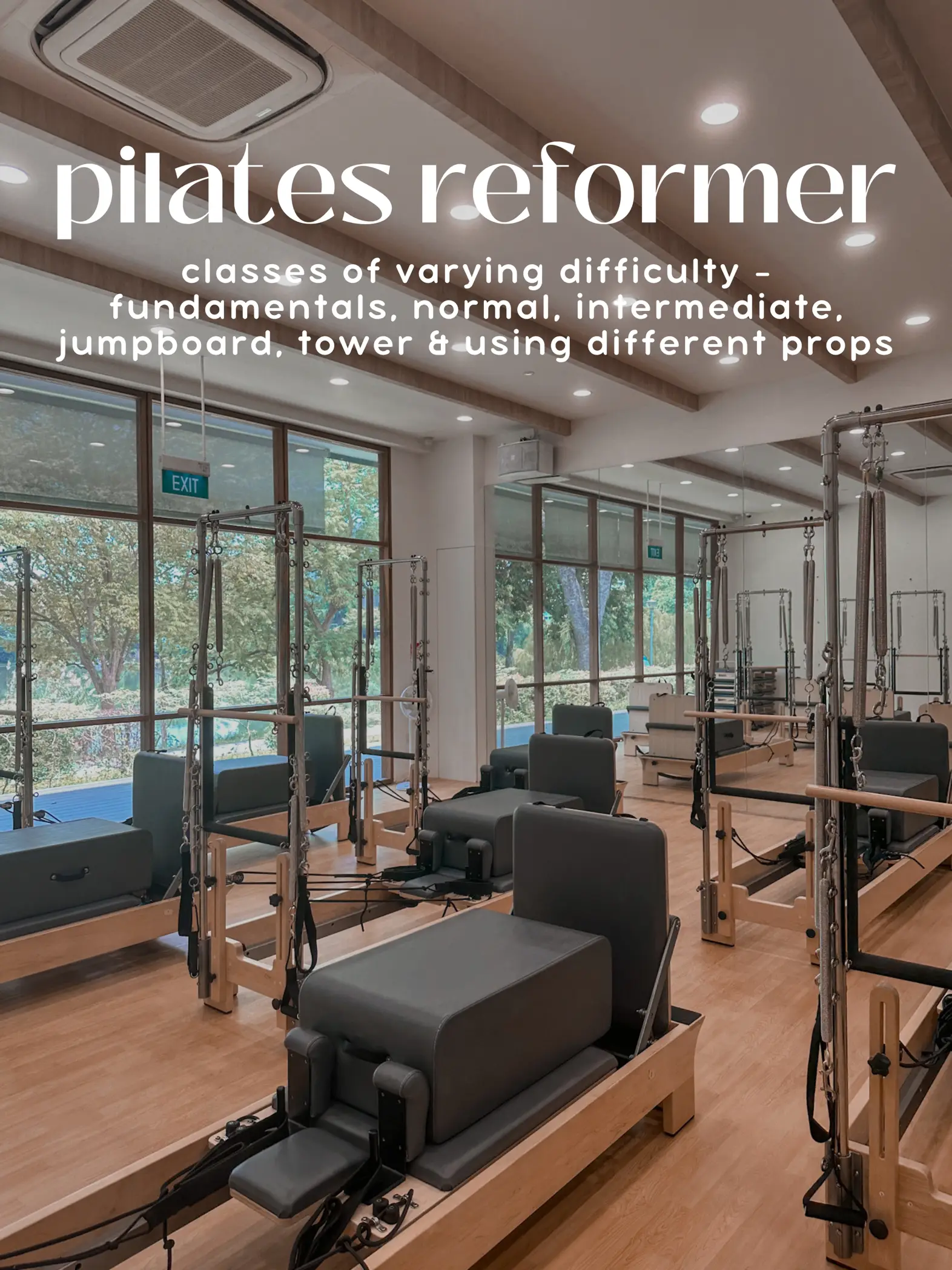 find your zen at this PONDSIDE PILATES studio! 🧘🏻‍♀️, Gallery posted by  jiaxian