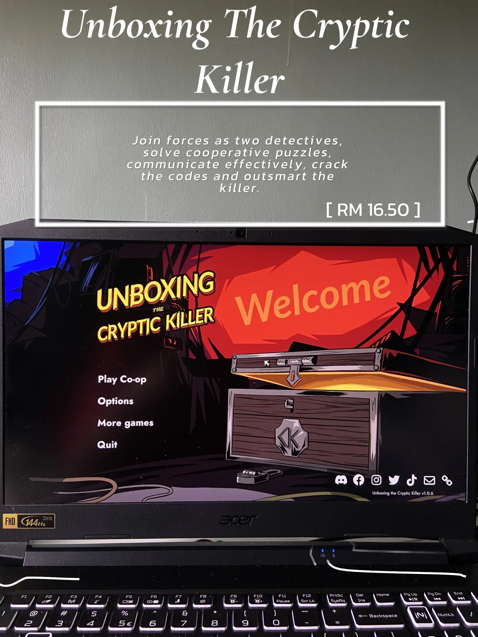 Unboxing the Cryptic Killer - Download