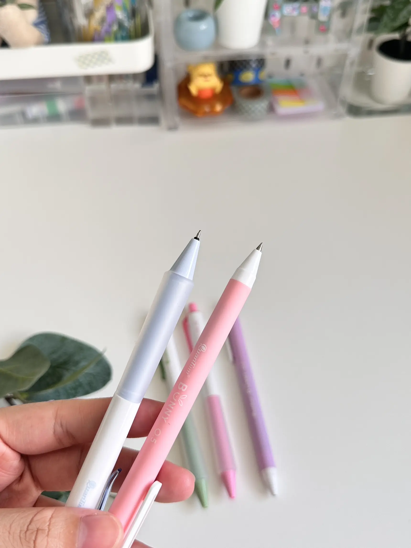 SPECKLED PASTEL GEL Pen Minimalist Stationery, Kawaii Stationery