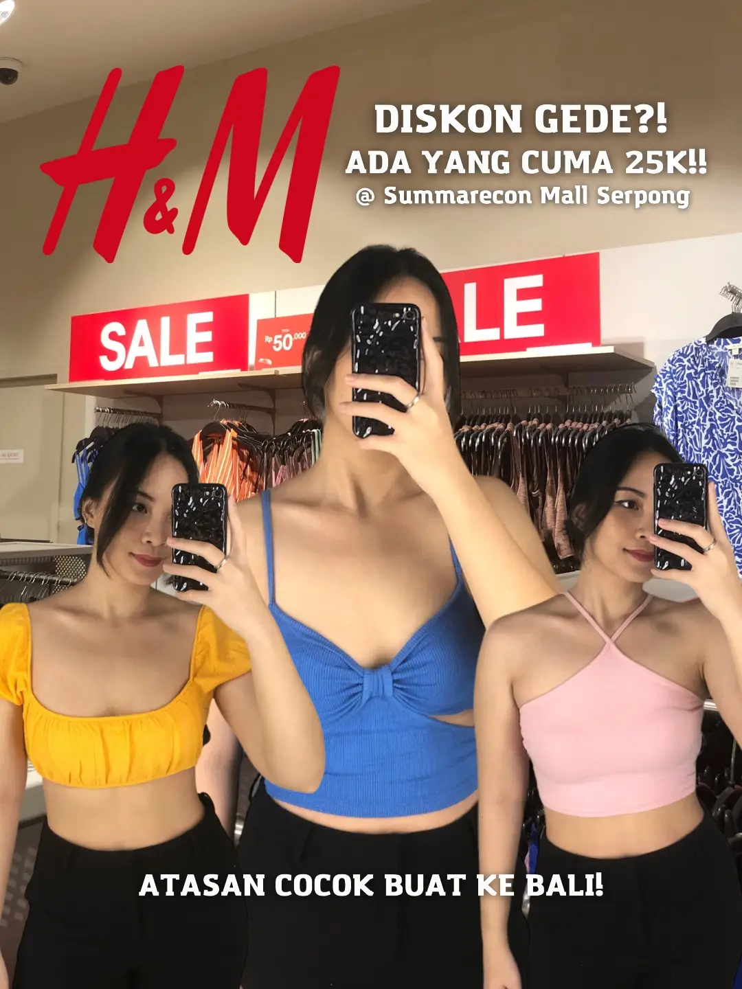 H&m di clearance summarecon mall serpong