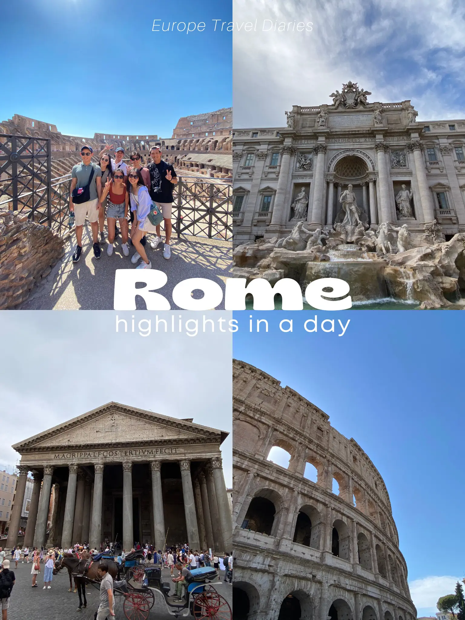 Conquer Rome highlights in a Day 1 day Itinerary Gallery