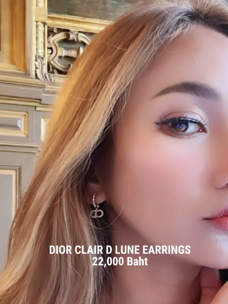 Dior clair d lune earrings clearance price