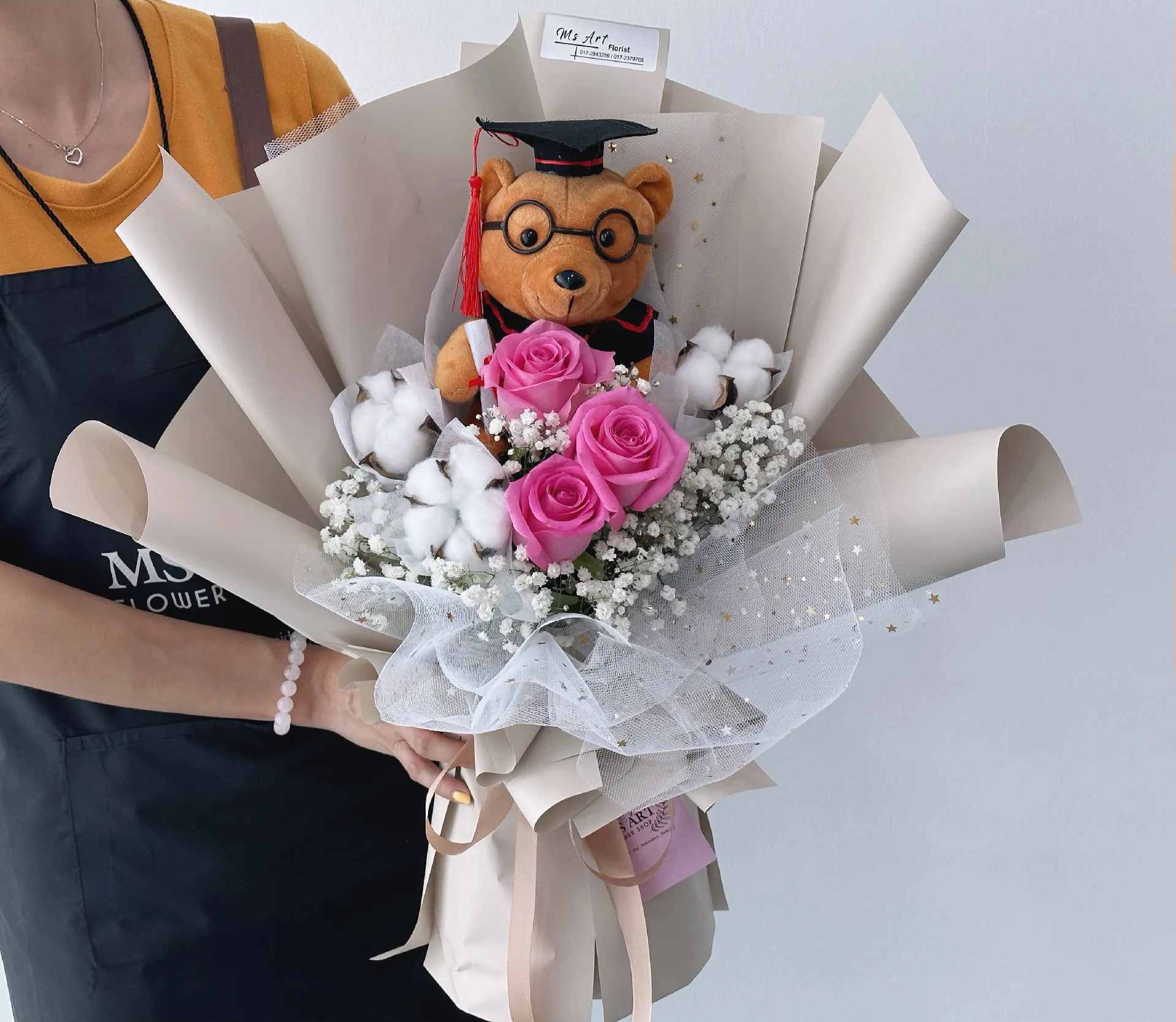 Danial Weddings - Customer nak bouquet duit & coklat