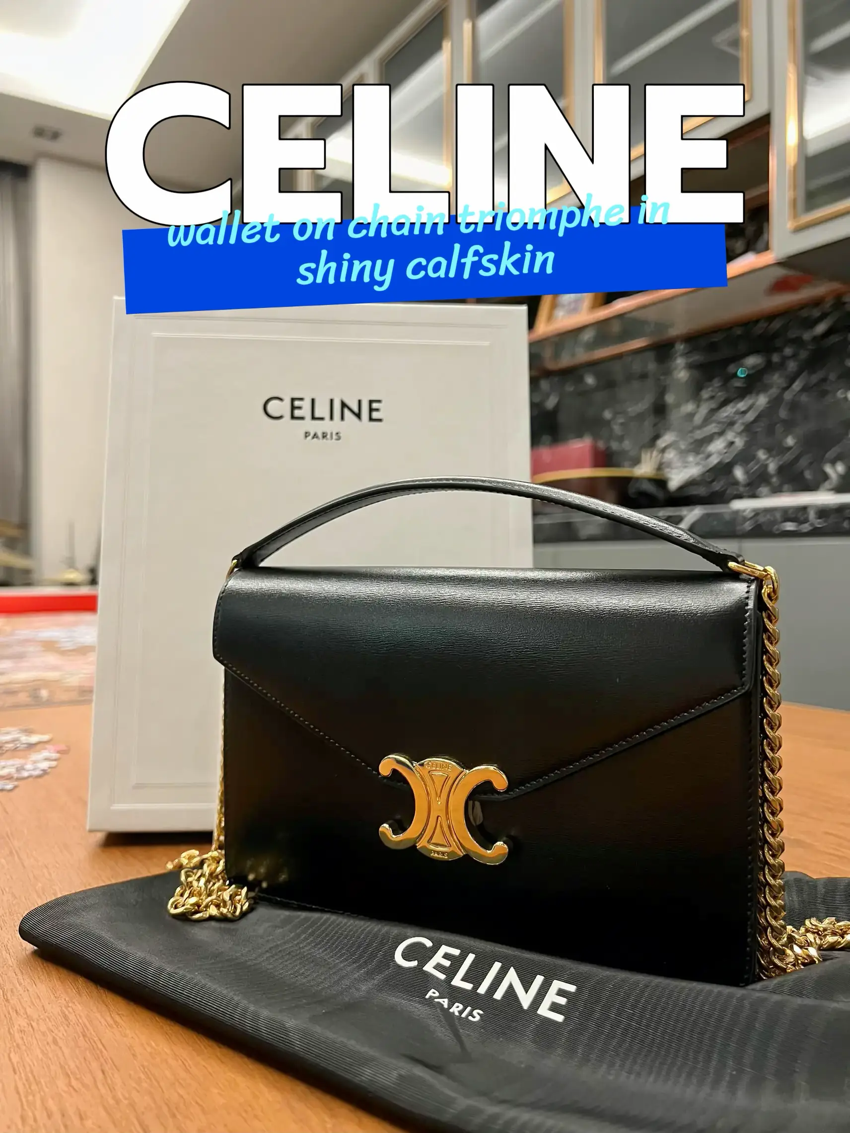 Celine Triomphe Wallet Strap - Convert to Shoulder or Crossbody Strap