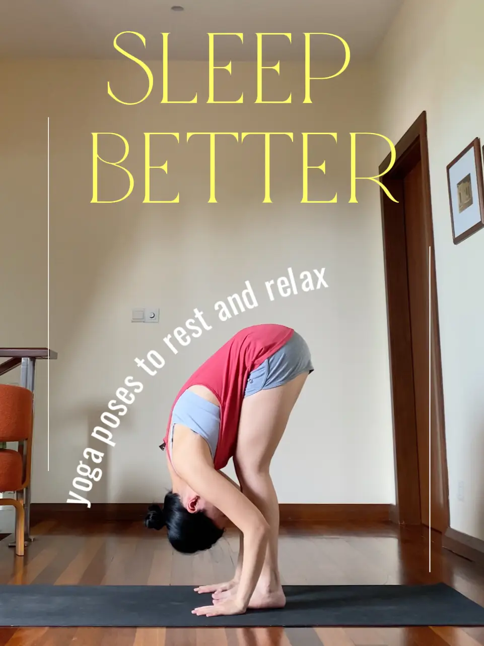 prenatal yoga poses for better sleep - Carian Lemon8