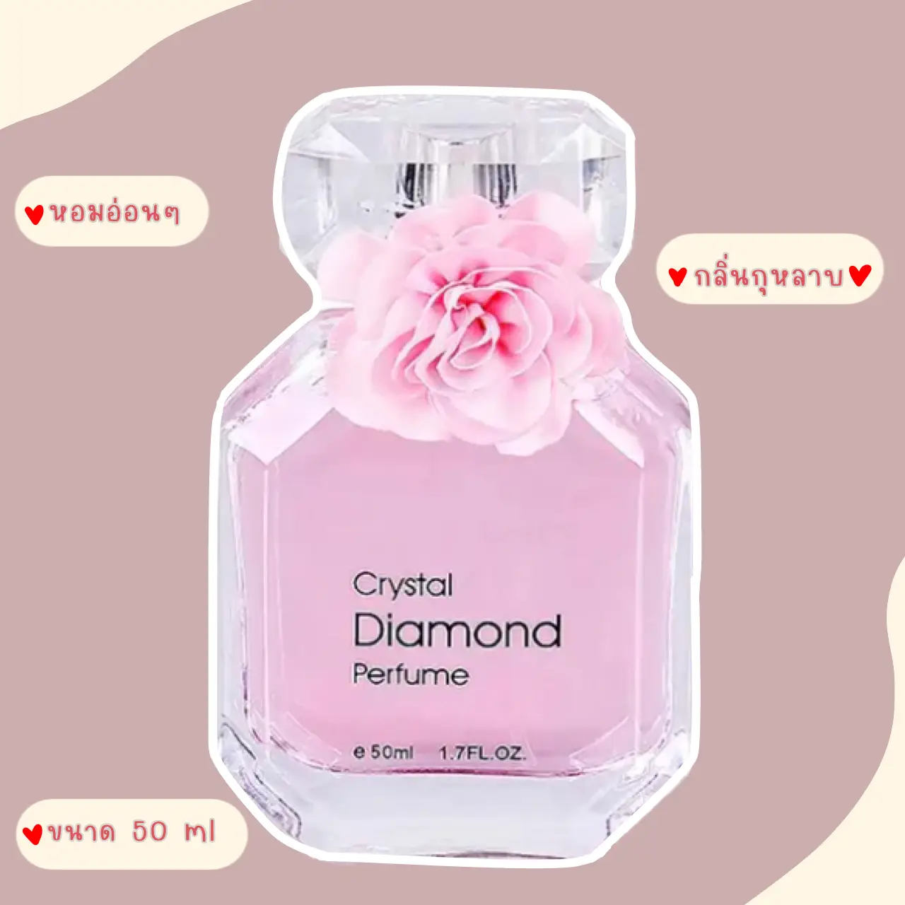 Crystal diamond best sale perfume miniso