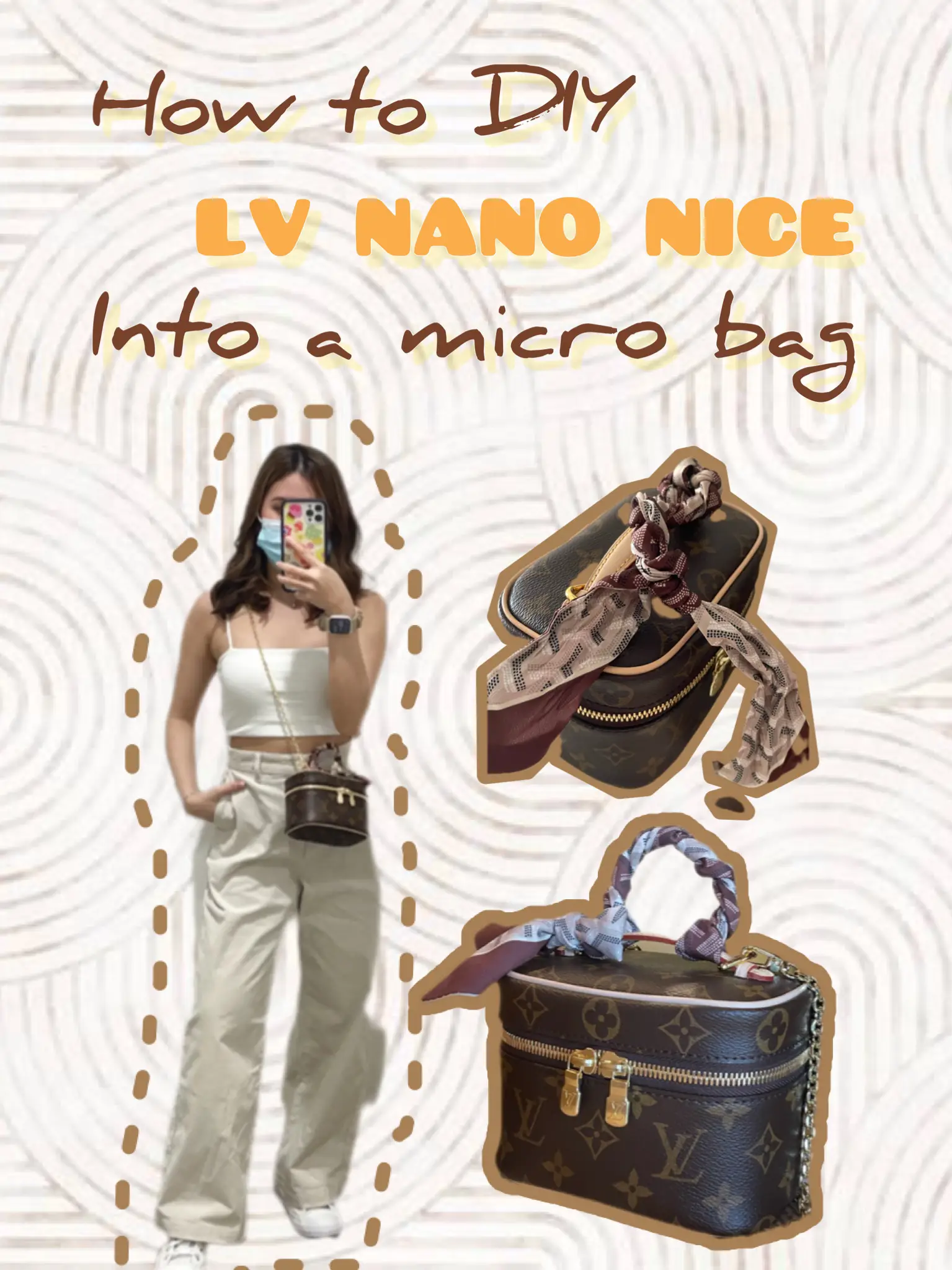 How to DIY LV nice + tips on getting rare bag 💼