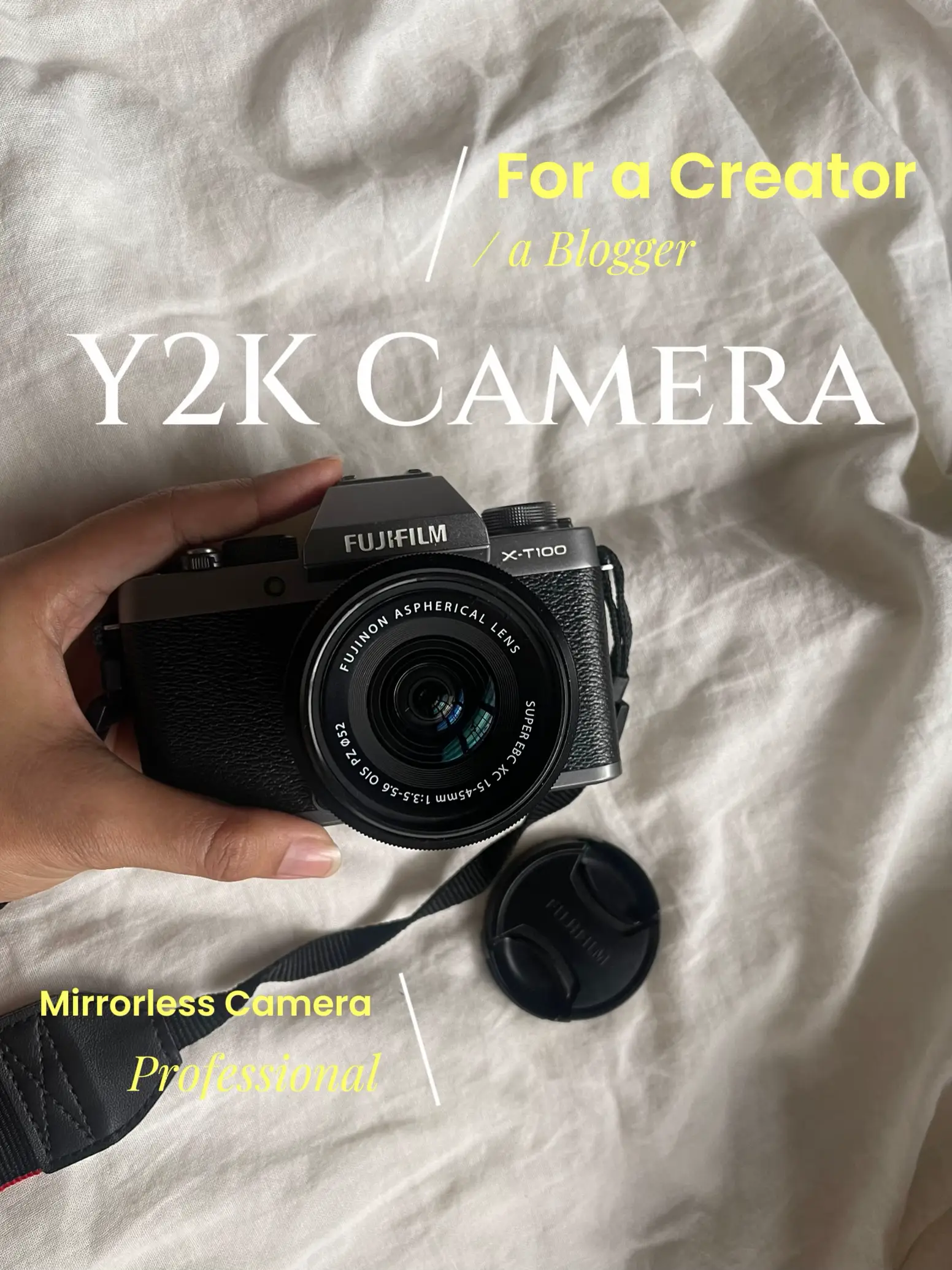 Y2K Camera for Creator/Blogger 📷 | Fujifilm X-T100