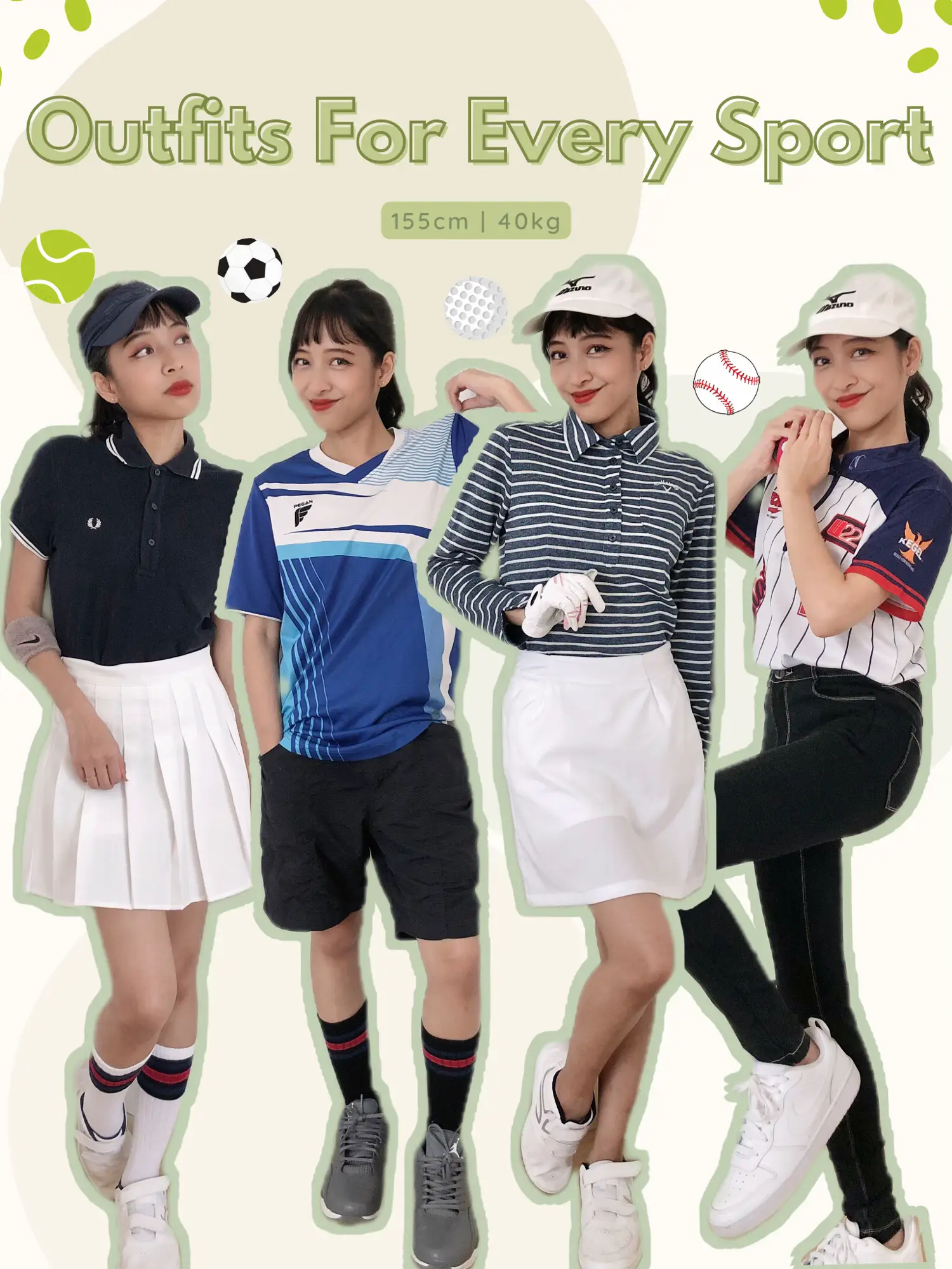 4 sporty outfit ideas, Galeri disiarkan oleh Zureen